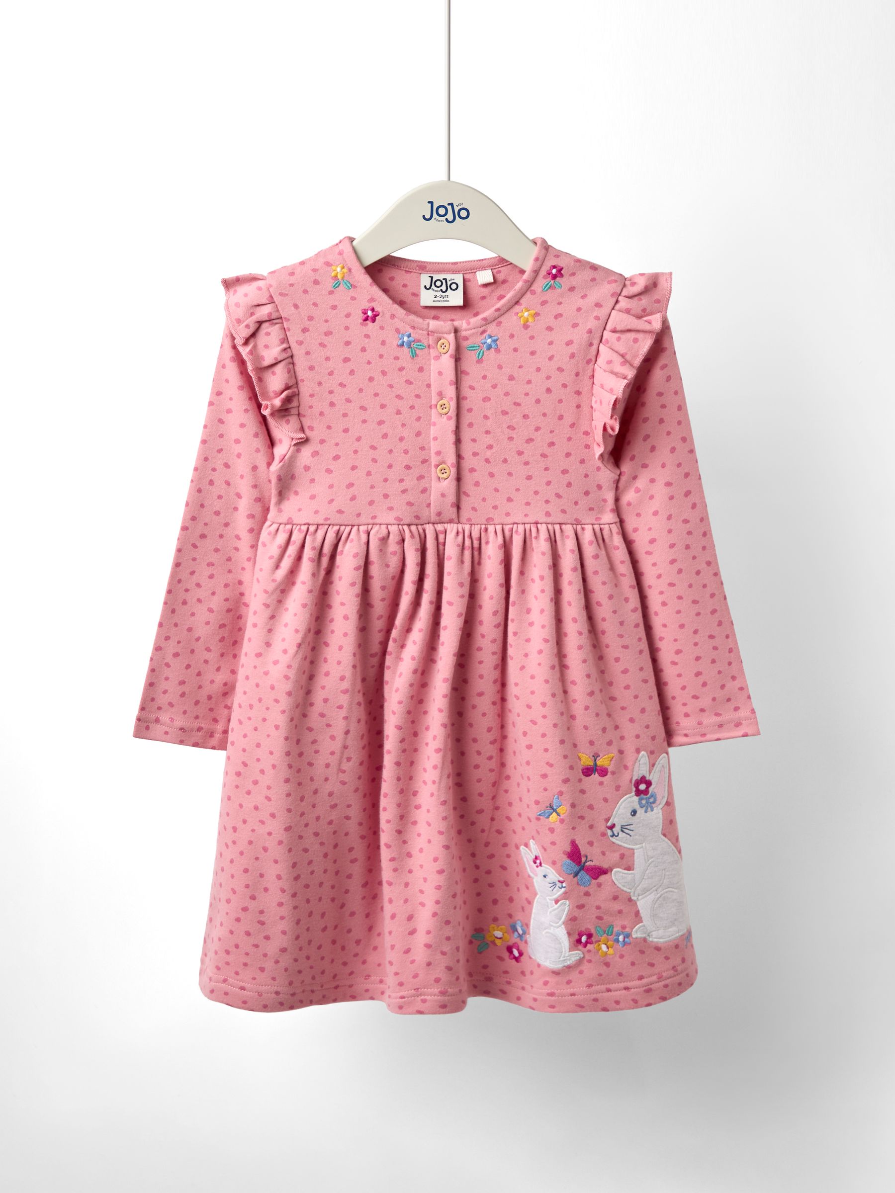 Pink Frill Dress - Image 1 of 4
