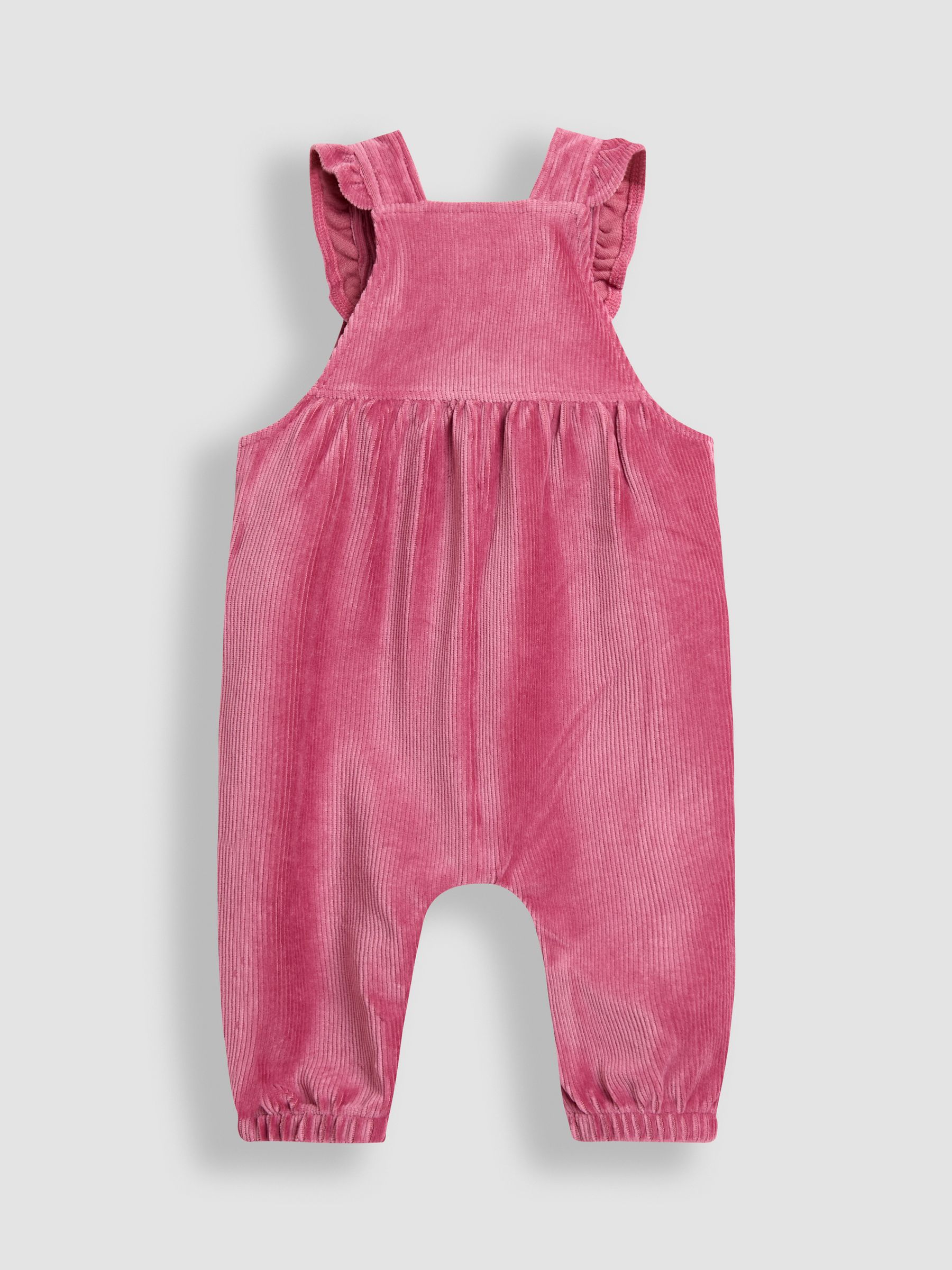 Pink Mouse Appliqué Velour Dungarees & Top Set - Image 3 of 6