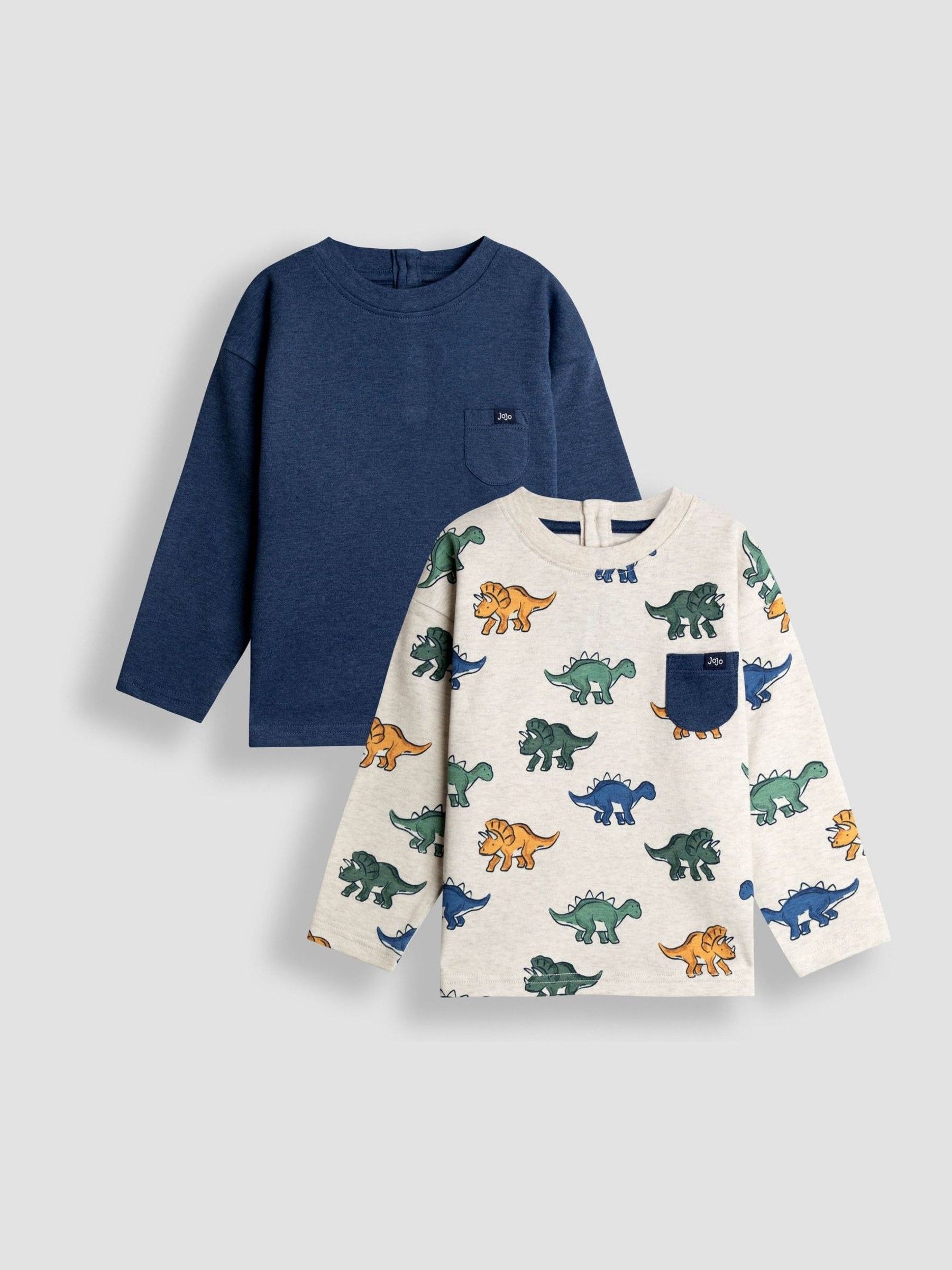 Natural Dino Reversible Printed Top - Image 1 of 5