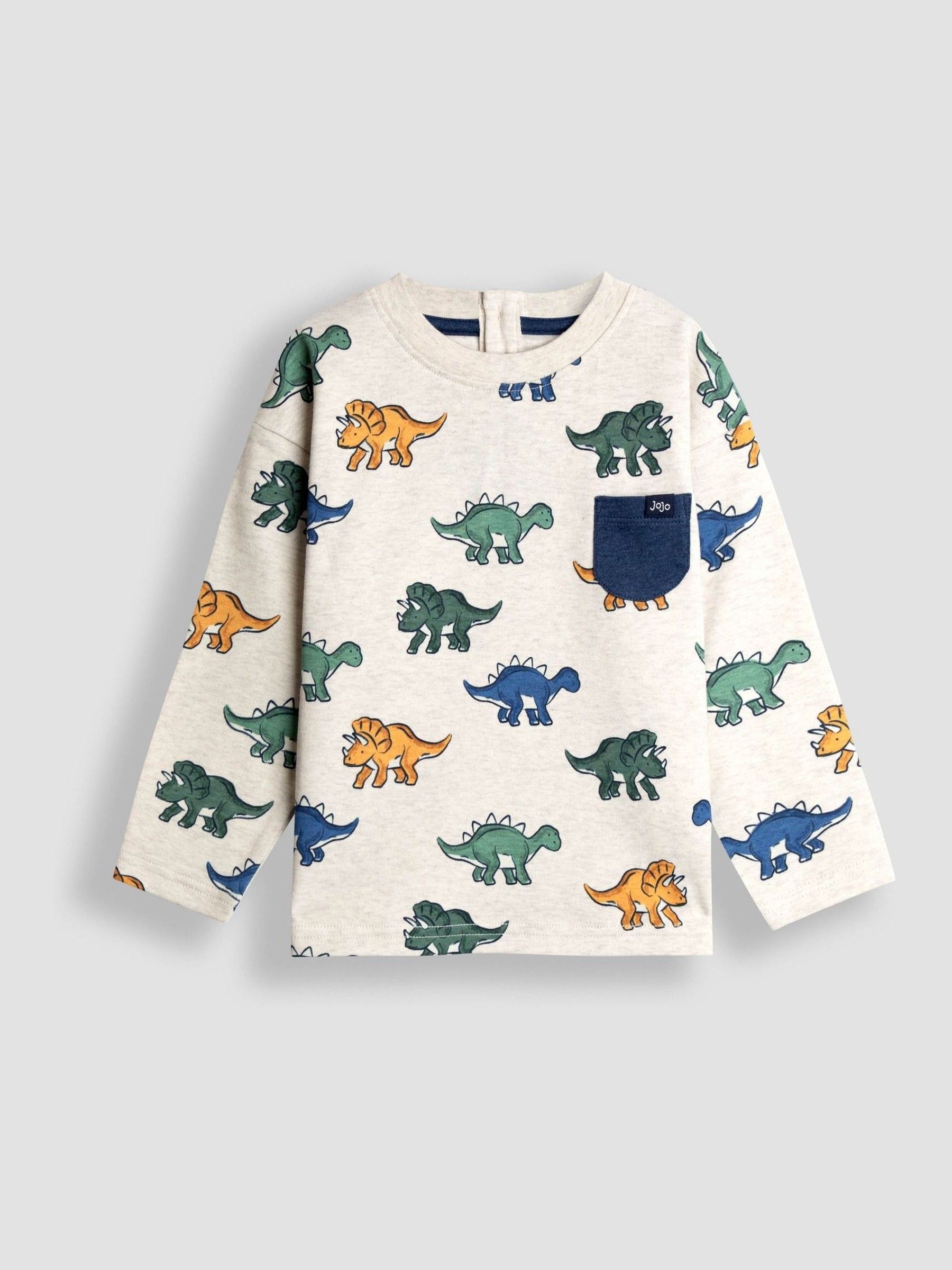 Natural Dino Reversible Printed Top - Image 4 of 5