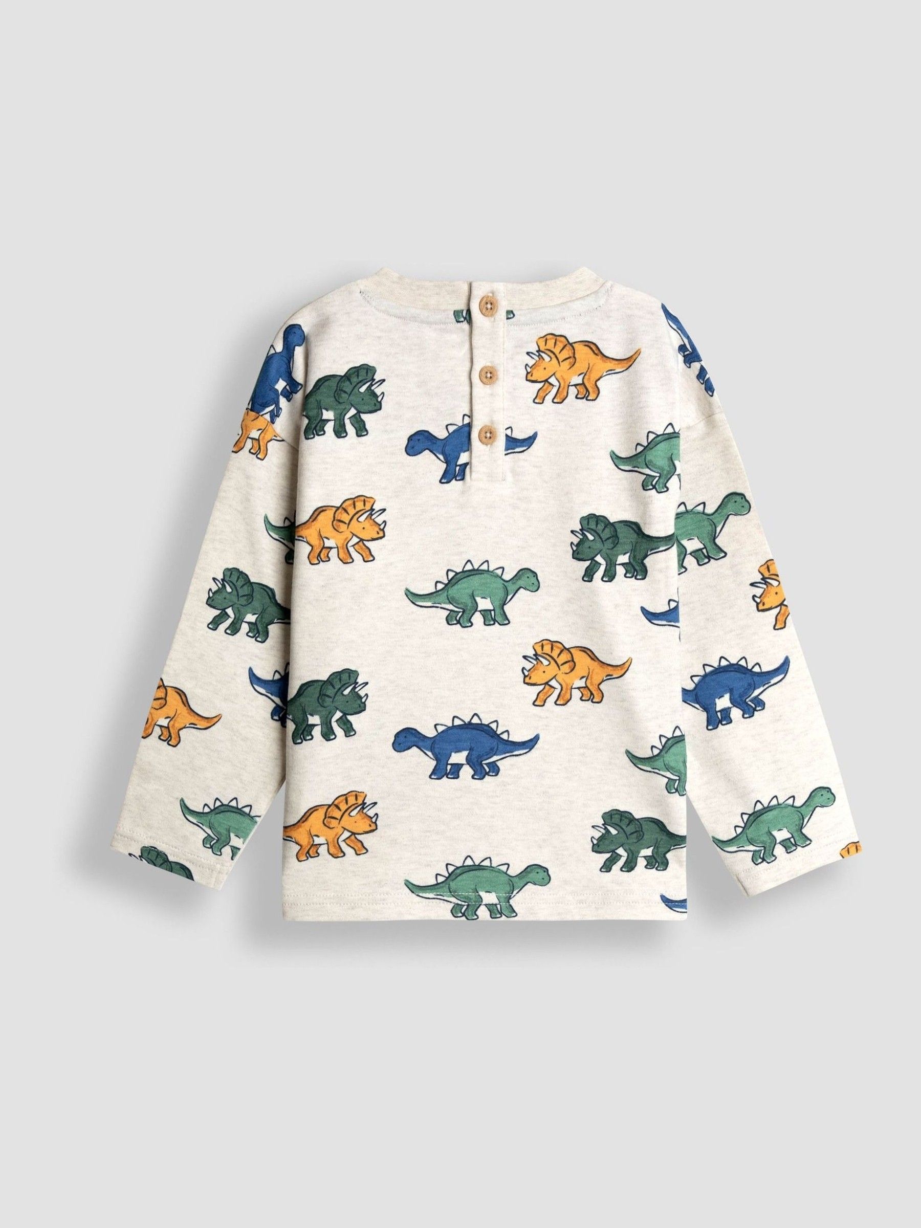 Natural Dino Reversible Printed Top - Image 5 of 5