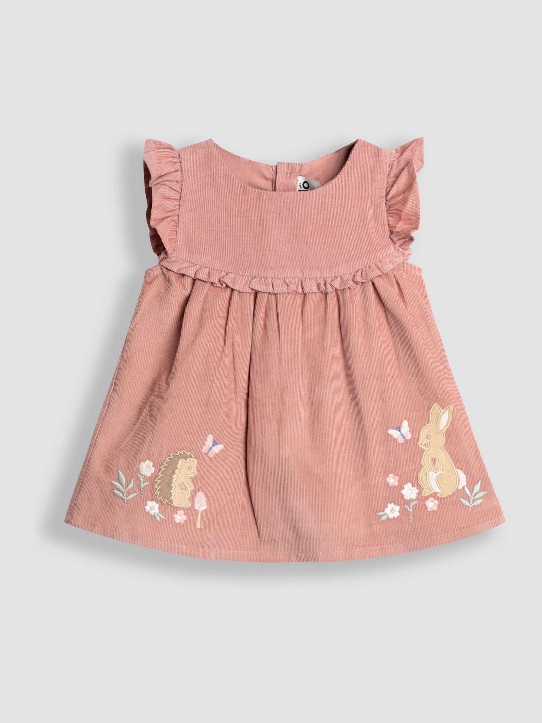 Pink Frill Cord Appliqué Dress & Body Set - Image 2 of 6