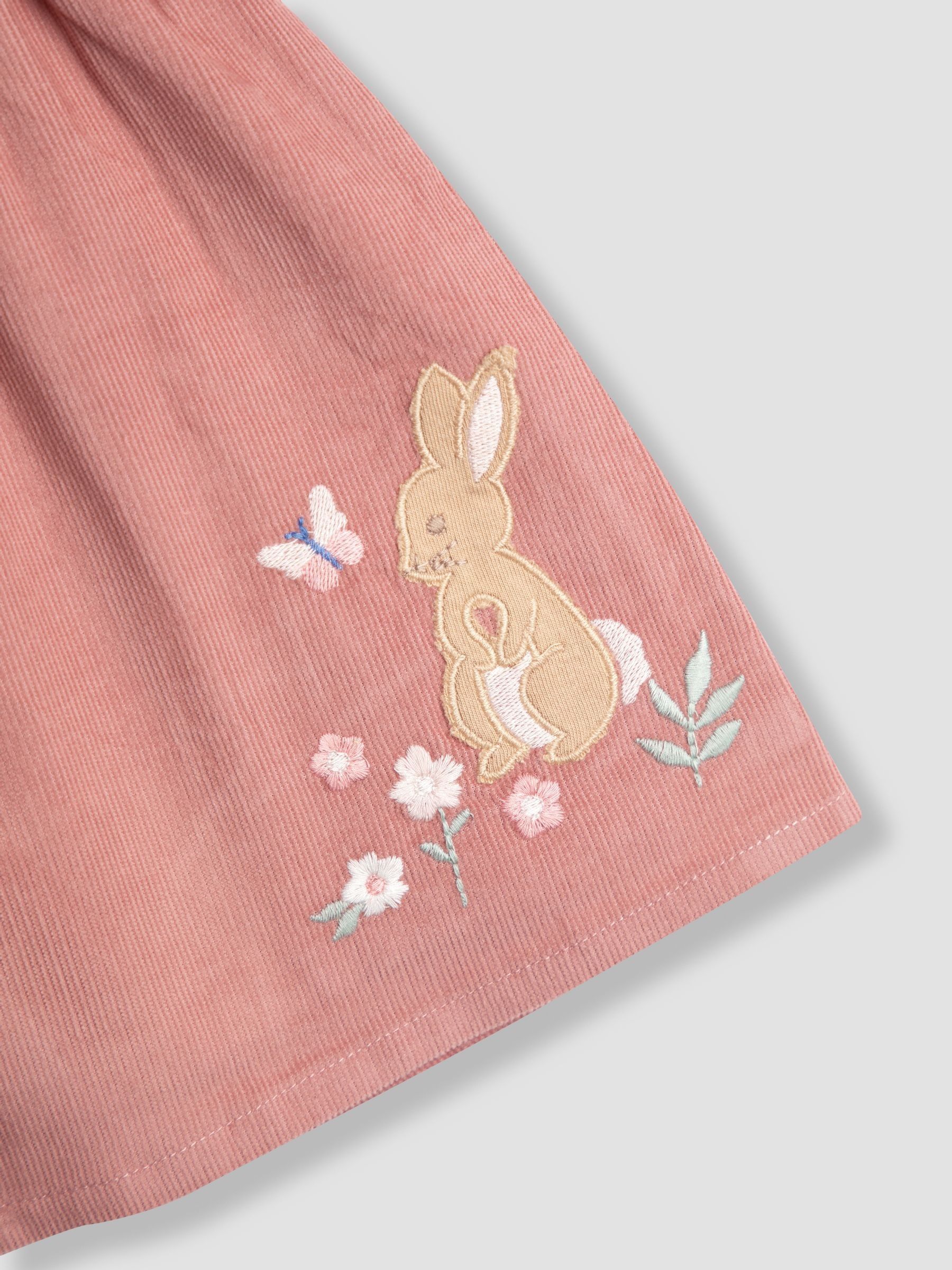 Pink Frill Cord Appliqué Dress & Body Set - Image 6 of 6