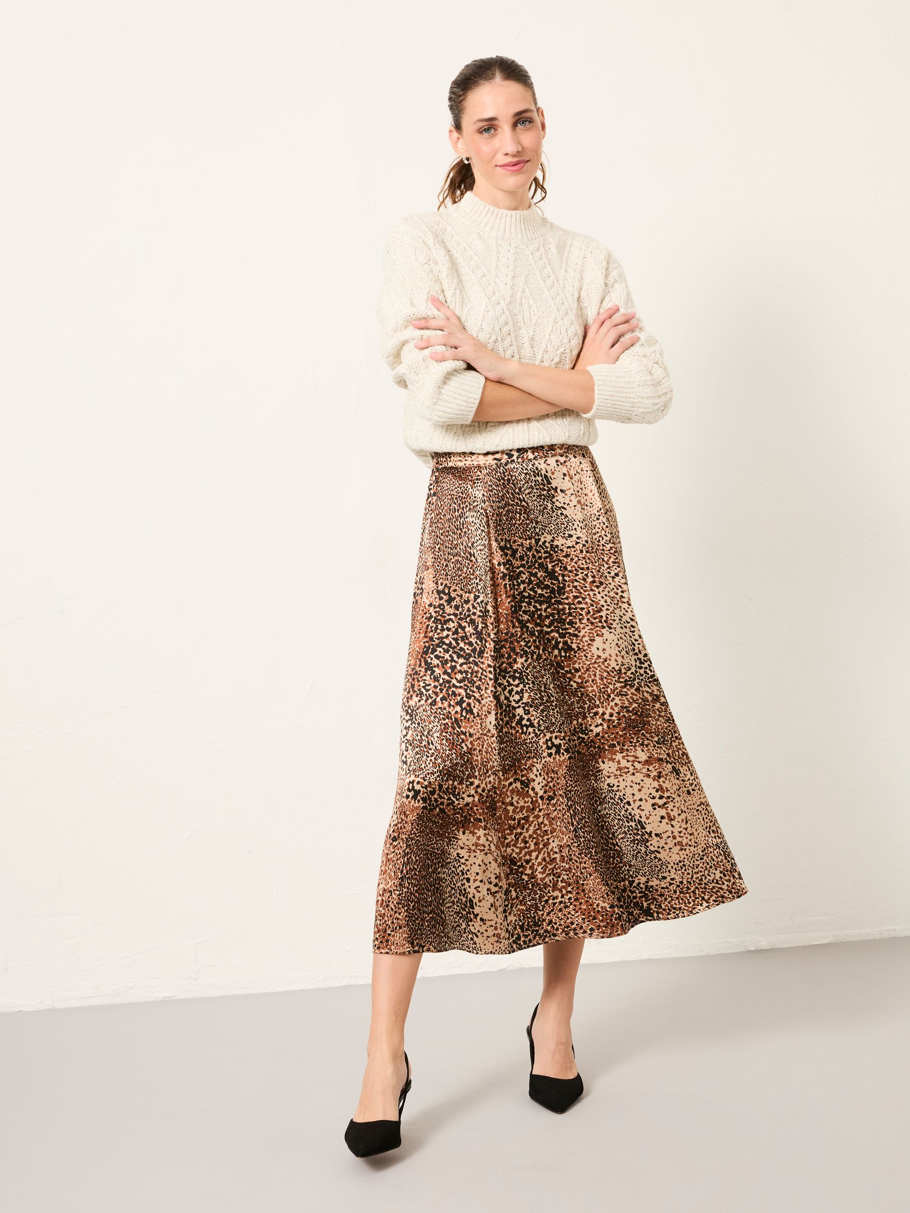 Casey Ivory Knitted Jumper - Image 3 of 6