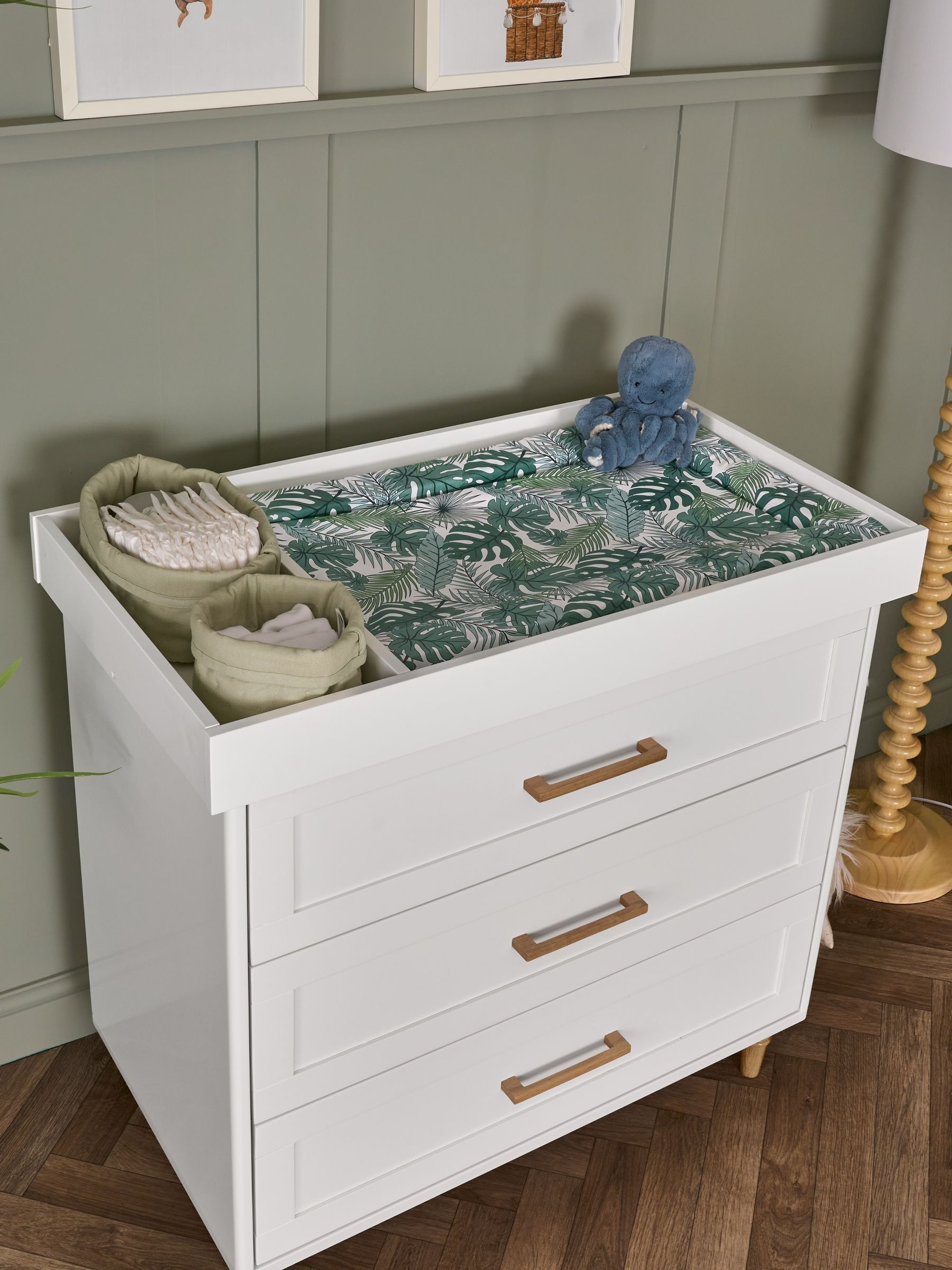 Obaby White Orla Nursery Changing Unit - Image 3 of 5