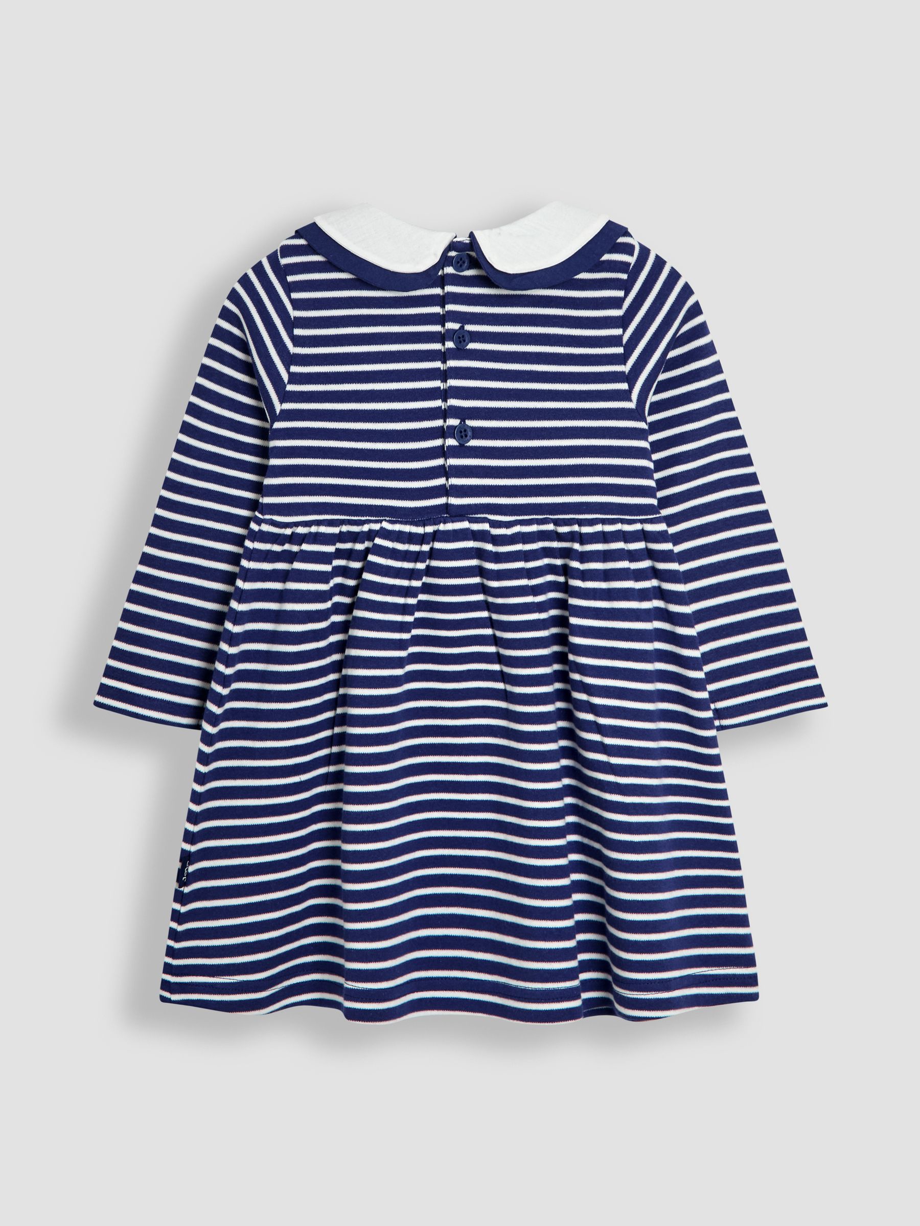 Blue Peter Pan Collar Jersey Dress - Image 2 of 3