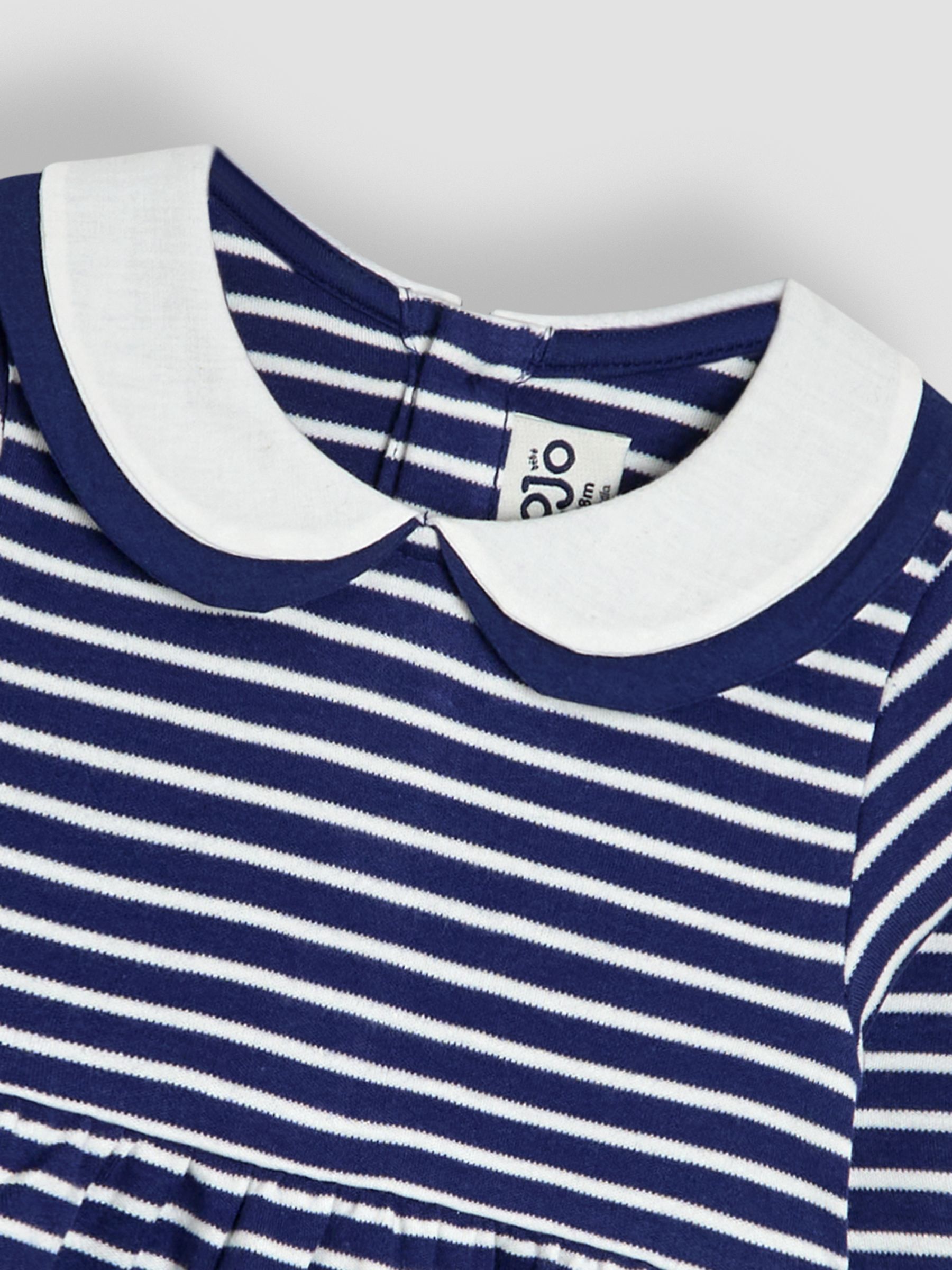 Blue Peter Pan Collar Jersey Dress - Image 3 of 3