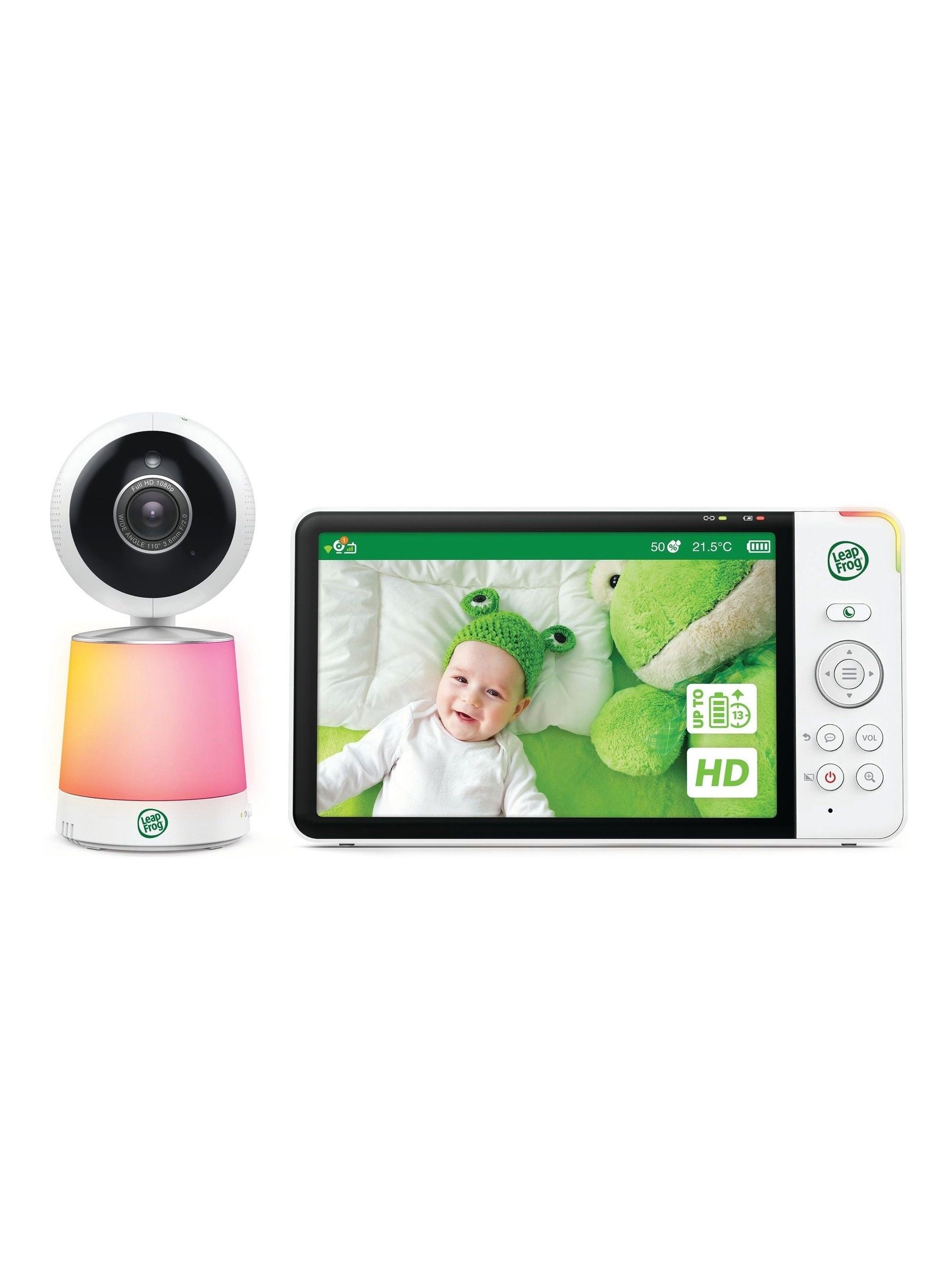 V-Tech White High Definition Smart Pan & Tilt Baby Monitor - Image 10 of 10 V-Tech White High Definition Smart Pan & Tilt Baby Monitor - Image 10 of 10