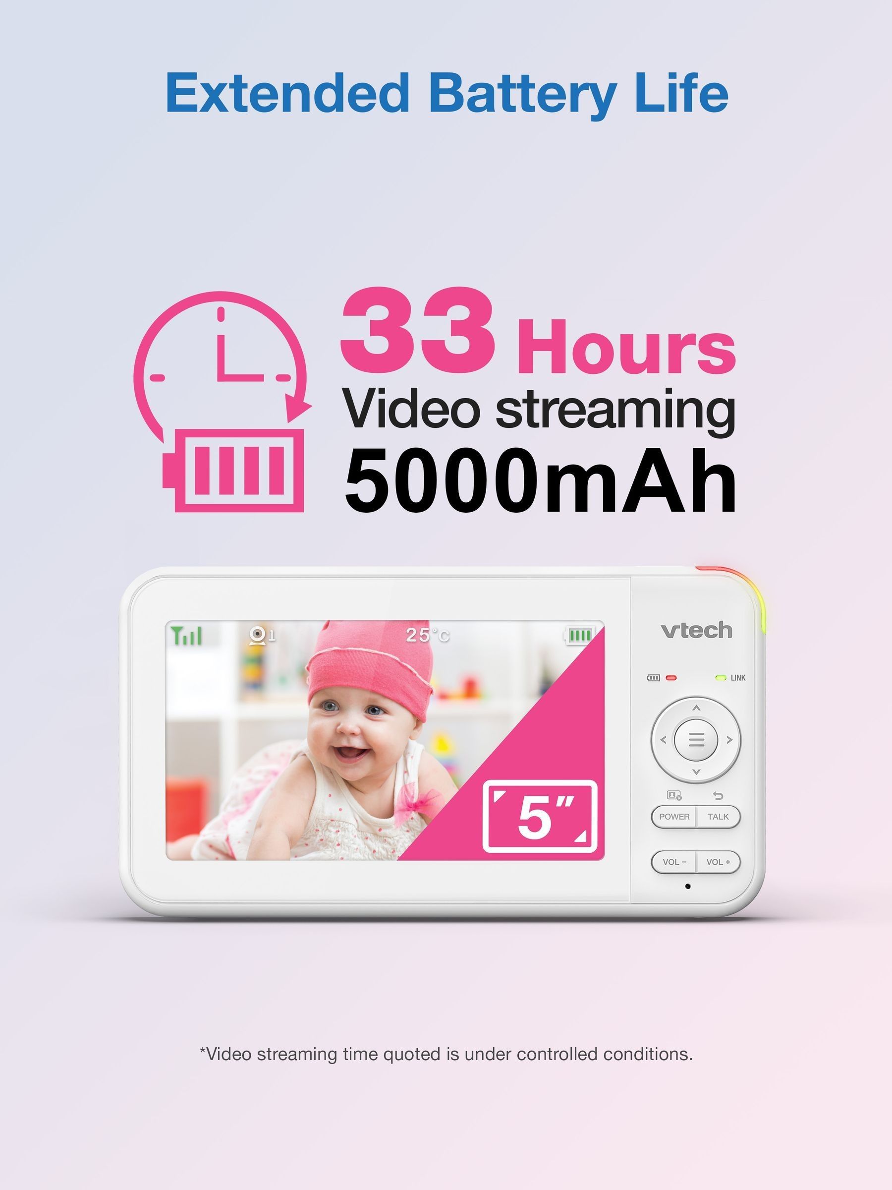 V-Tech White Video Monitor - Image 8 of 9