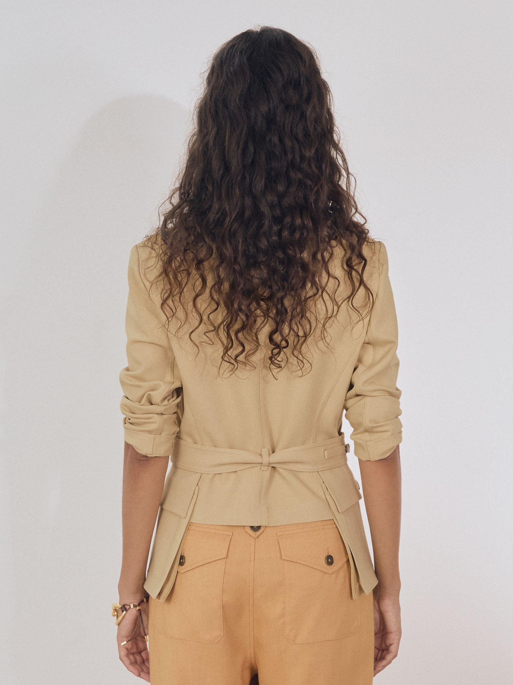 Atelier Belted Utility Jacket in Neutral - image 4