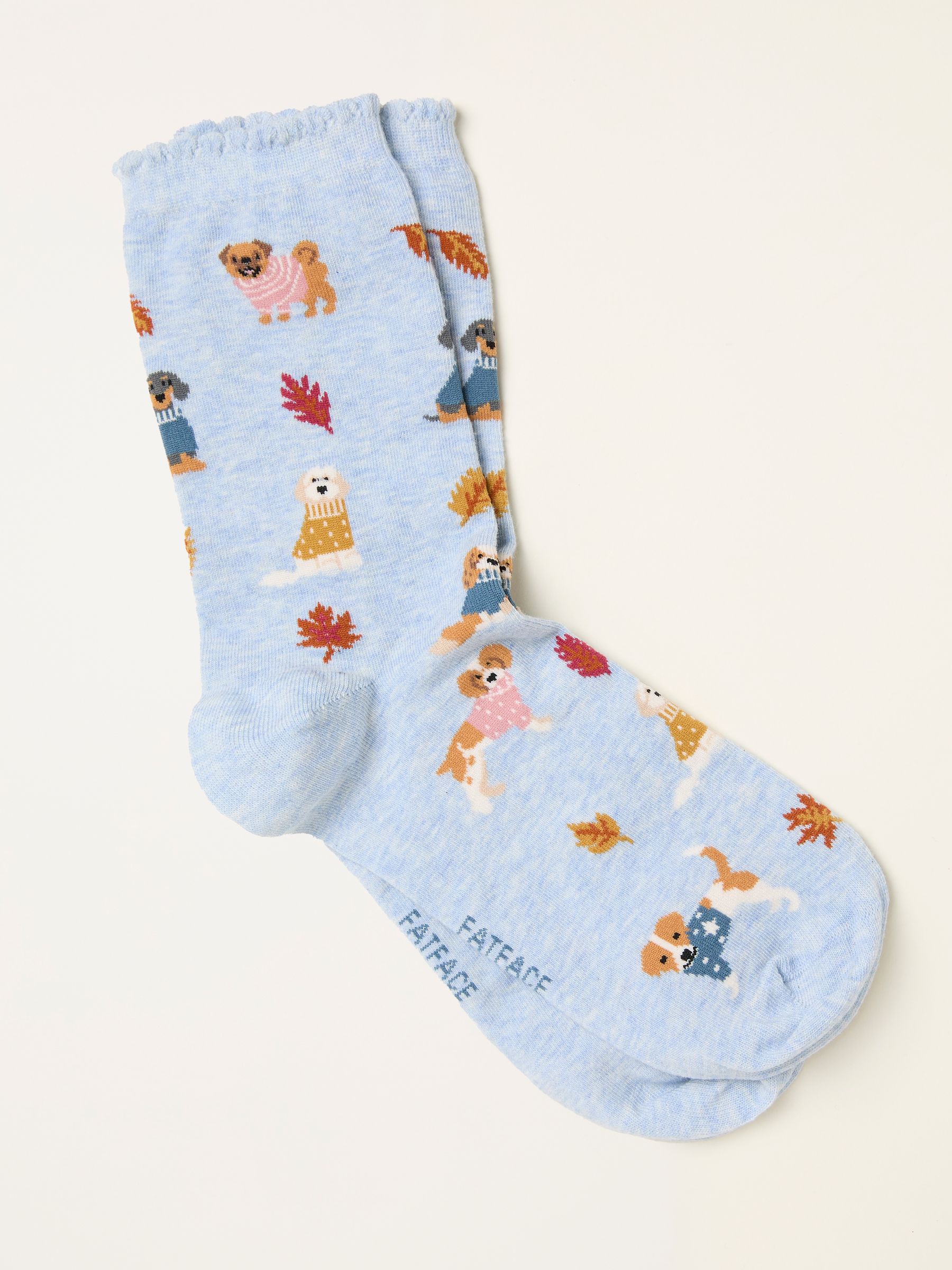 Blue Dog Socks - Image 1 of 2