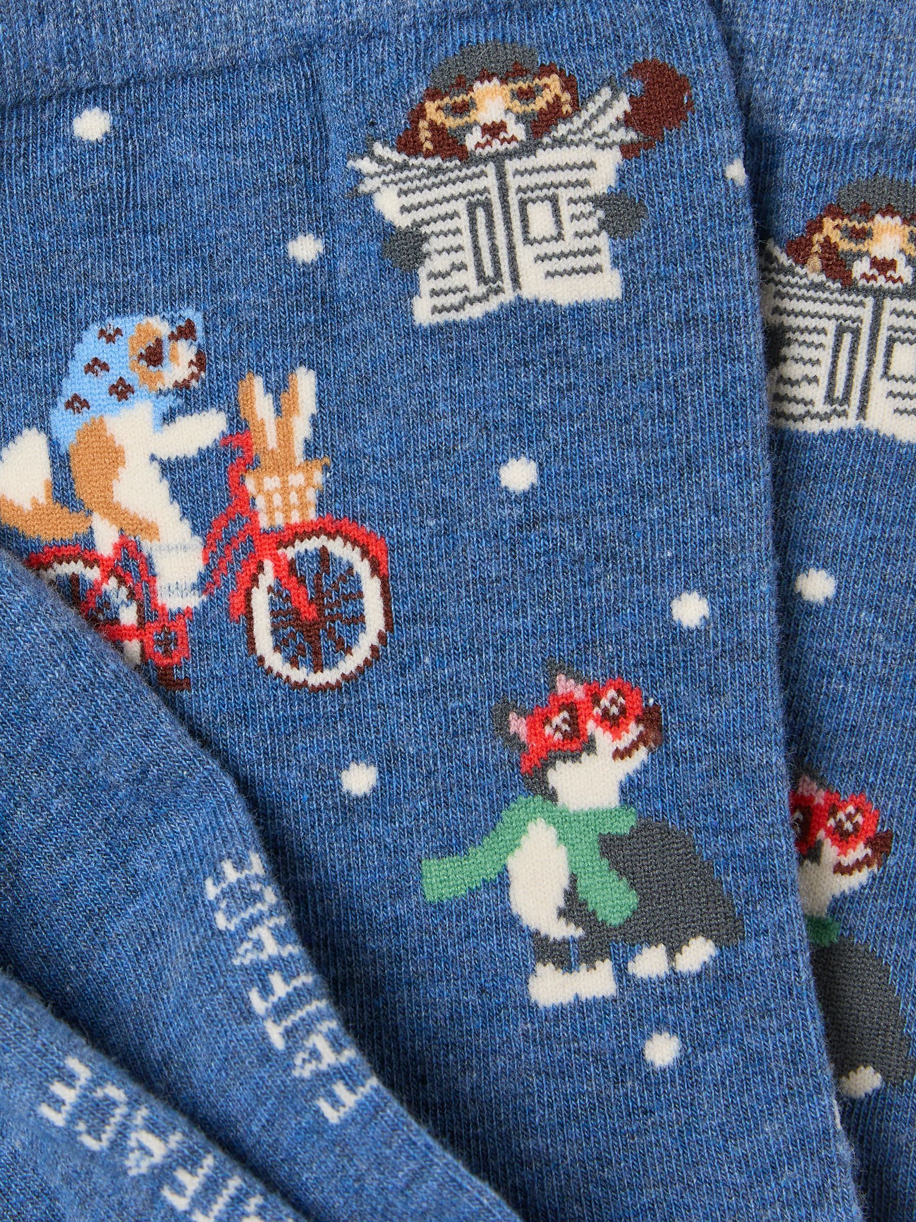 Navy Dog Socks - Image 2 of 2