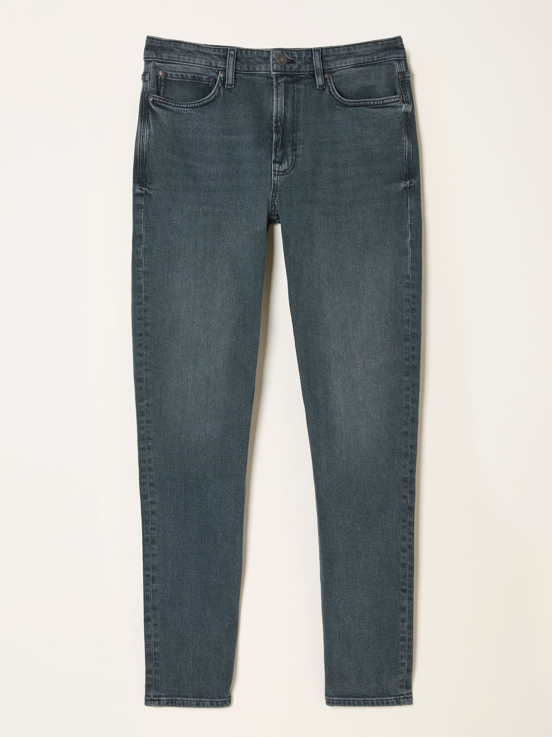 Dark Teal Slim Fit Jeans - Image 7 of 7 Dark Teal Slim Fit Jeans - Image 7 of 7