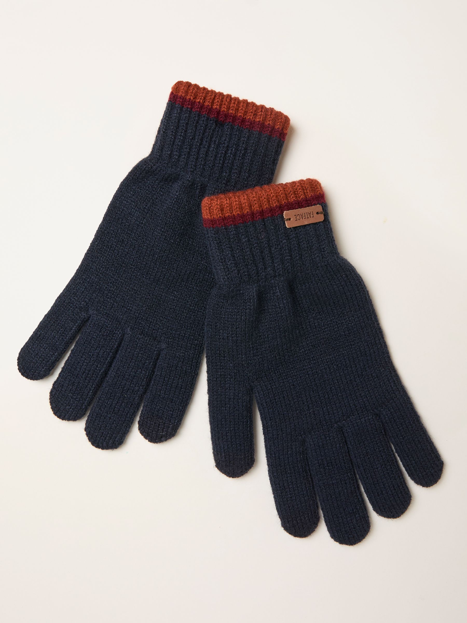 Lewis Navy Touch Screen Gloves - Image 1 of 2