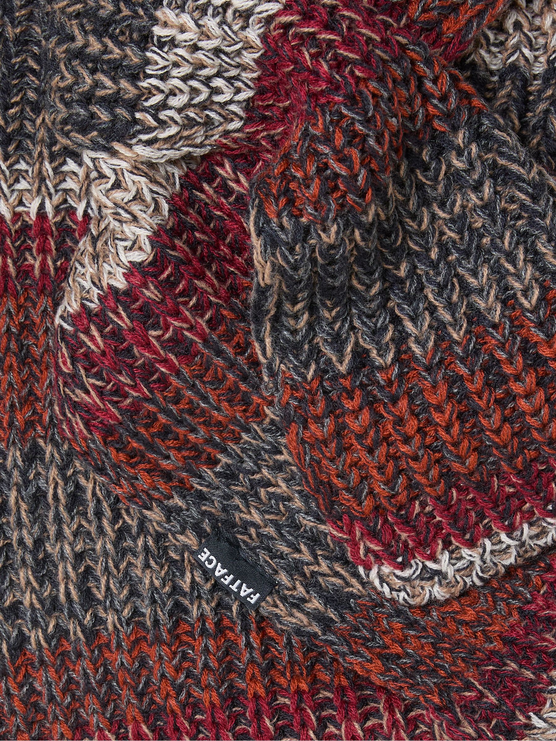 Orange Twist Colourblock Scarf - Image 2 of 2
