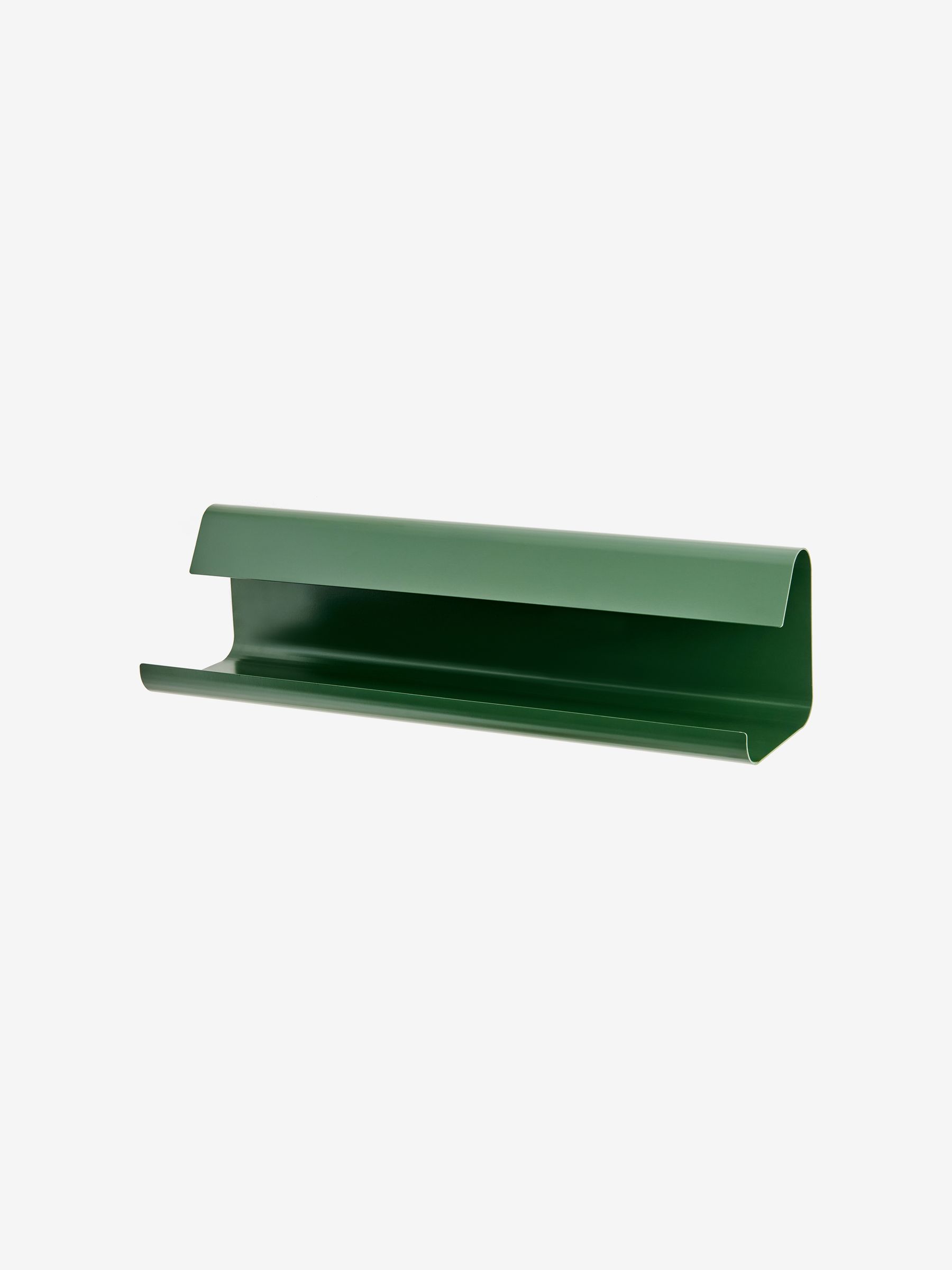 Wesley Metal Display Wall Shelf in Dark Green - Image 2 of 4