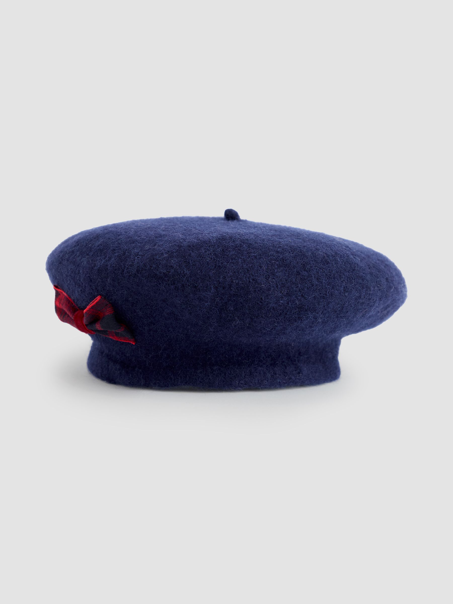Denim Blue Beret Hat - Image 2 of 3
