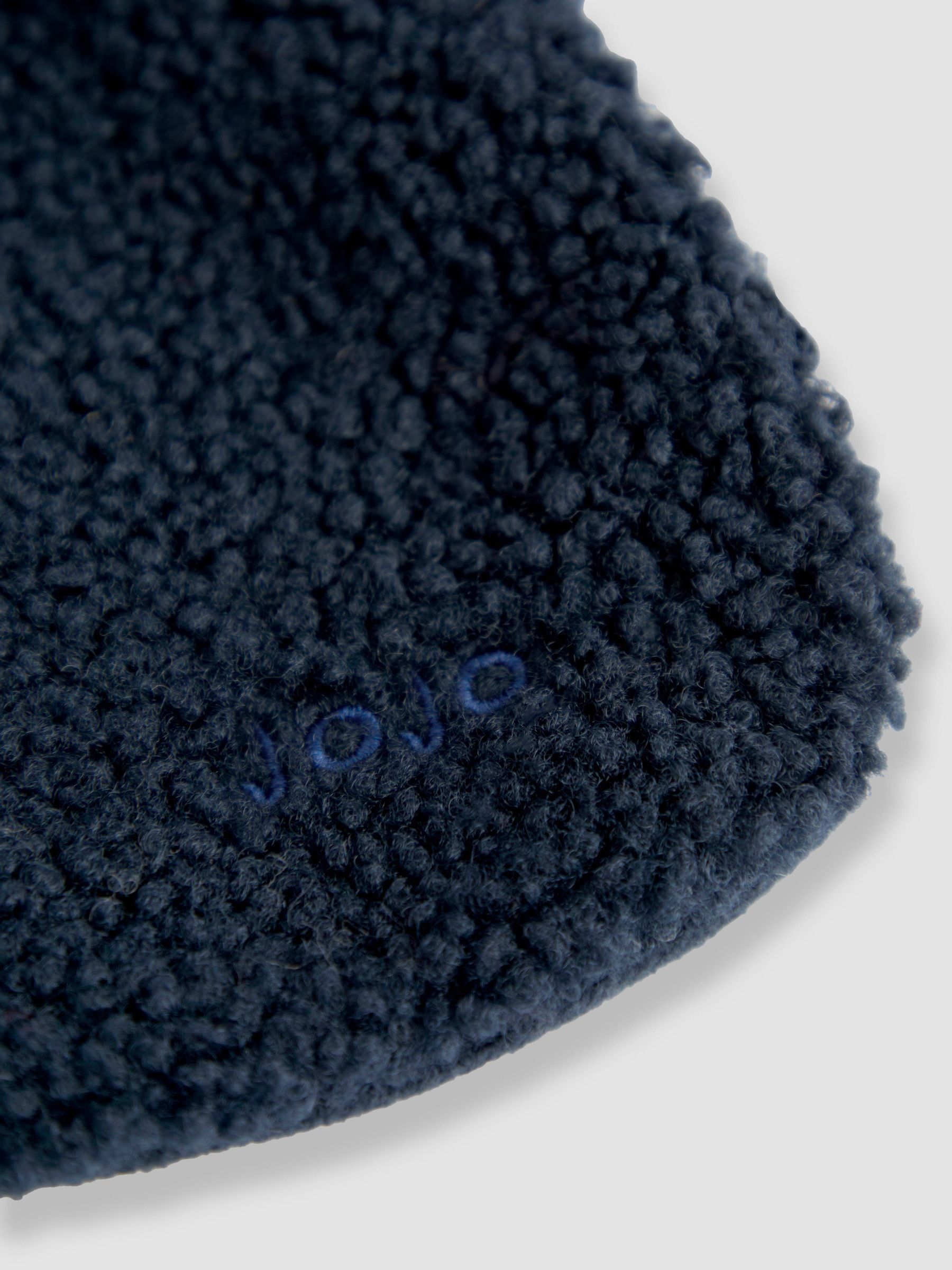 Navy Borg Neck Cosy Scarf - Image 2 of 3