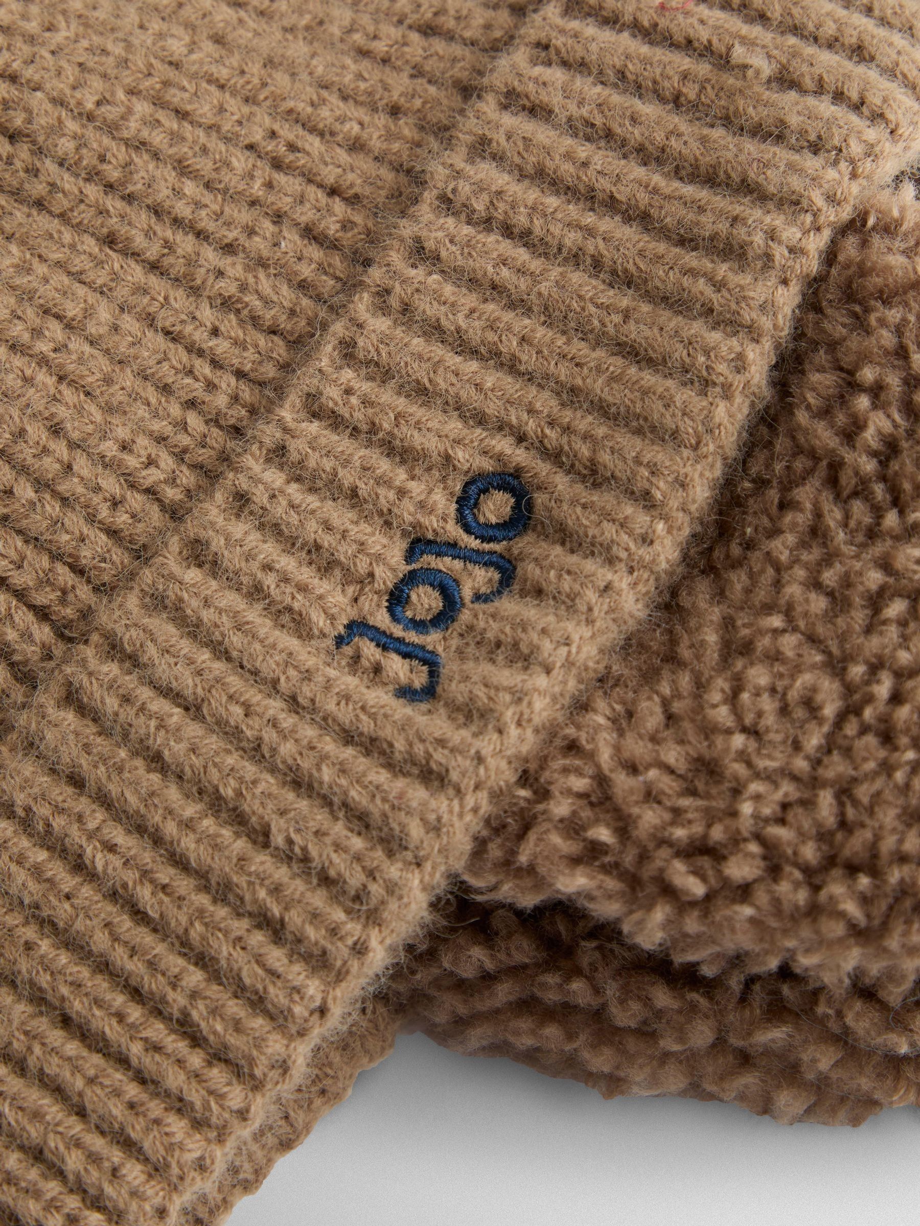Stone Cosy Pom Pom Rib Hat - Image 3 of 4
