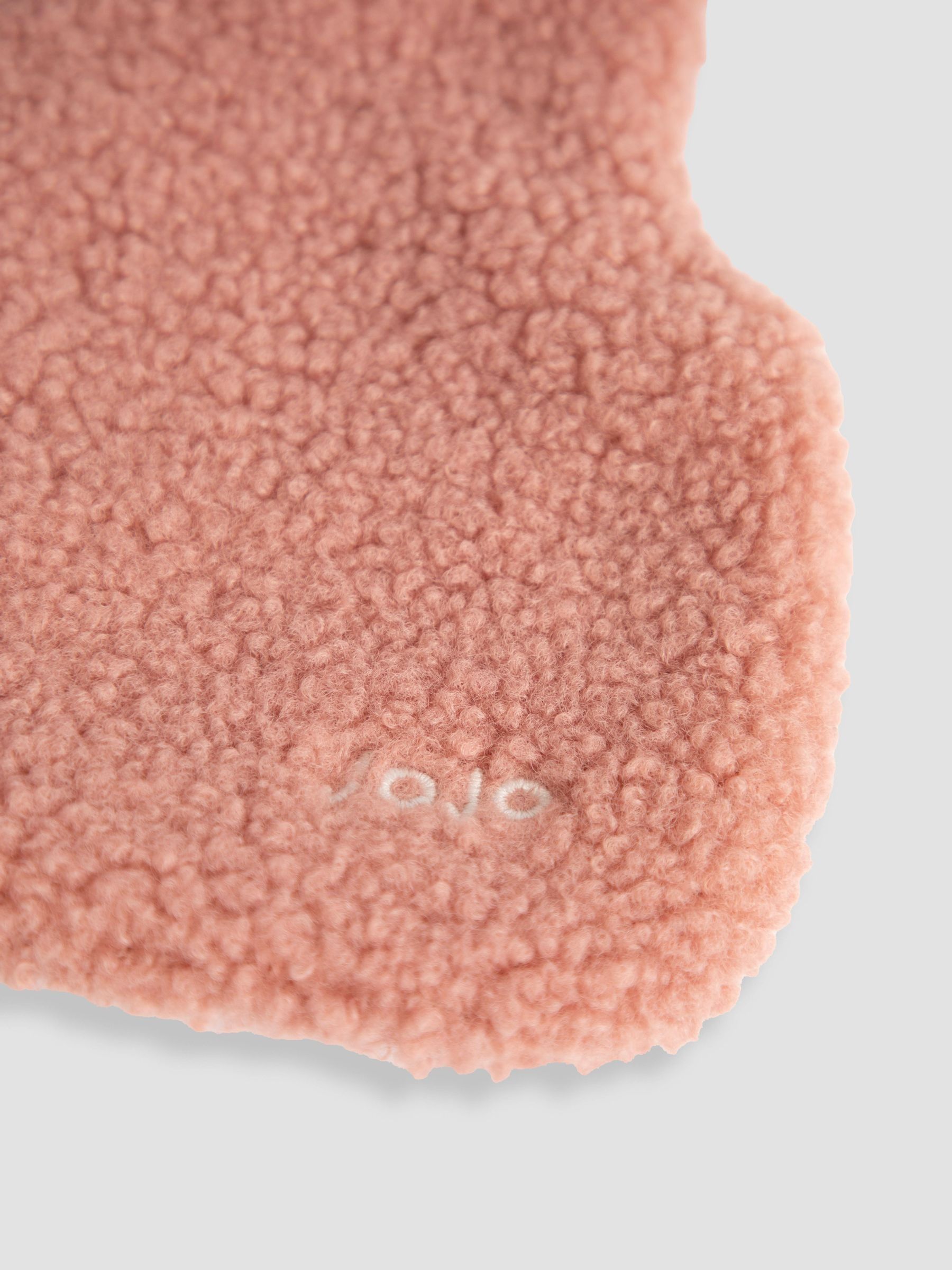 Pink Borg Neck Cosy Scarf - Image 2 of 2