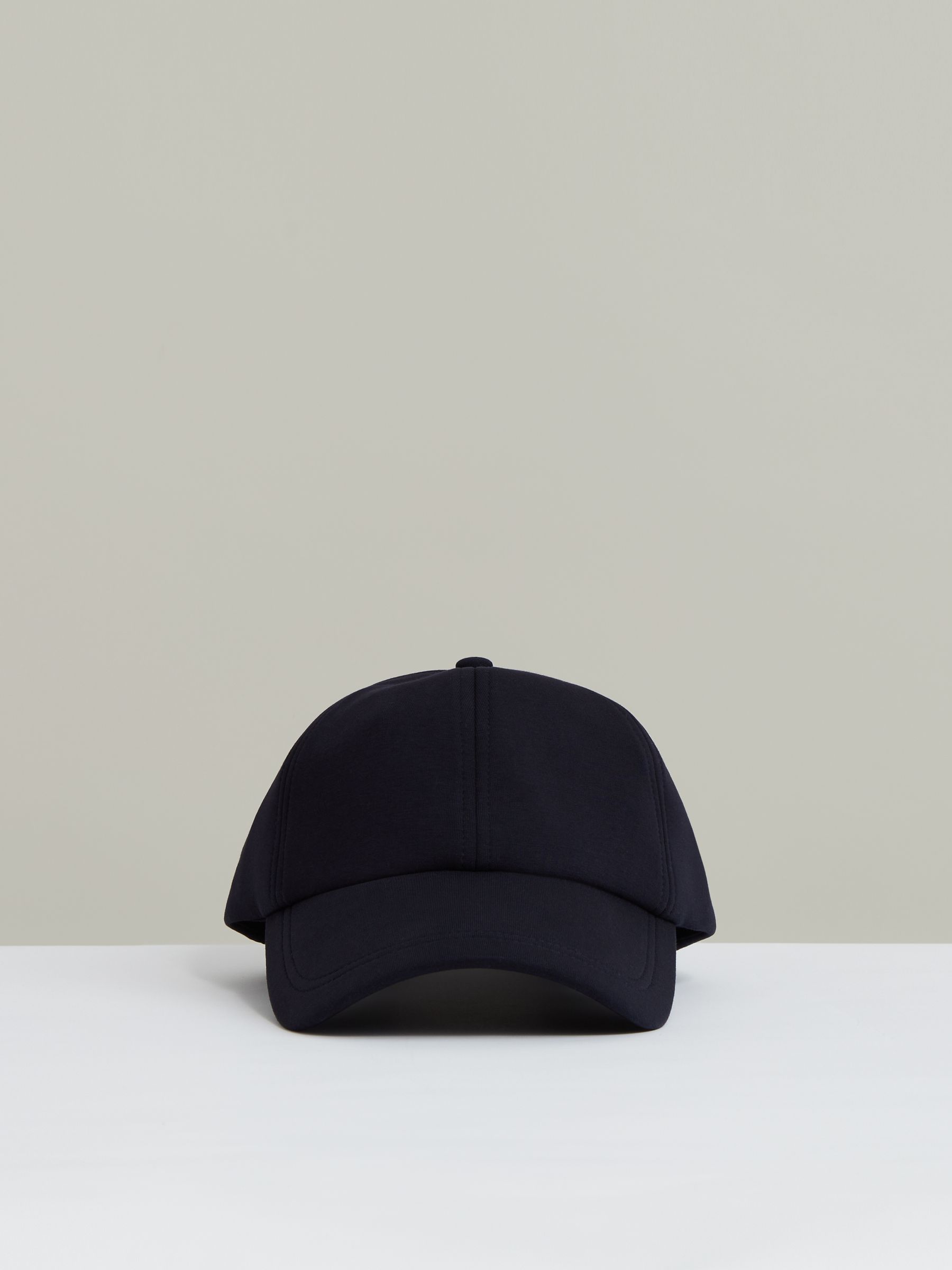 Jersey Logo-Embroidered Baseball Cap in Navy - Image 1 of 5