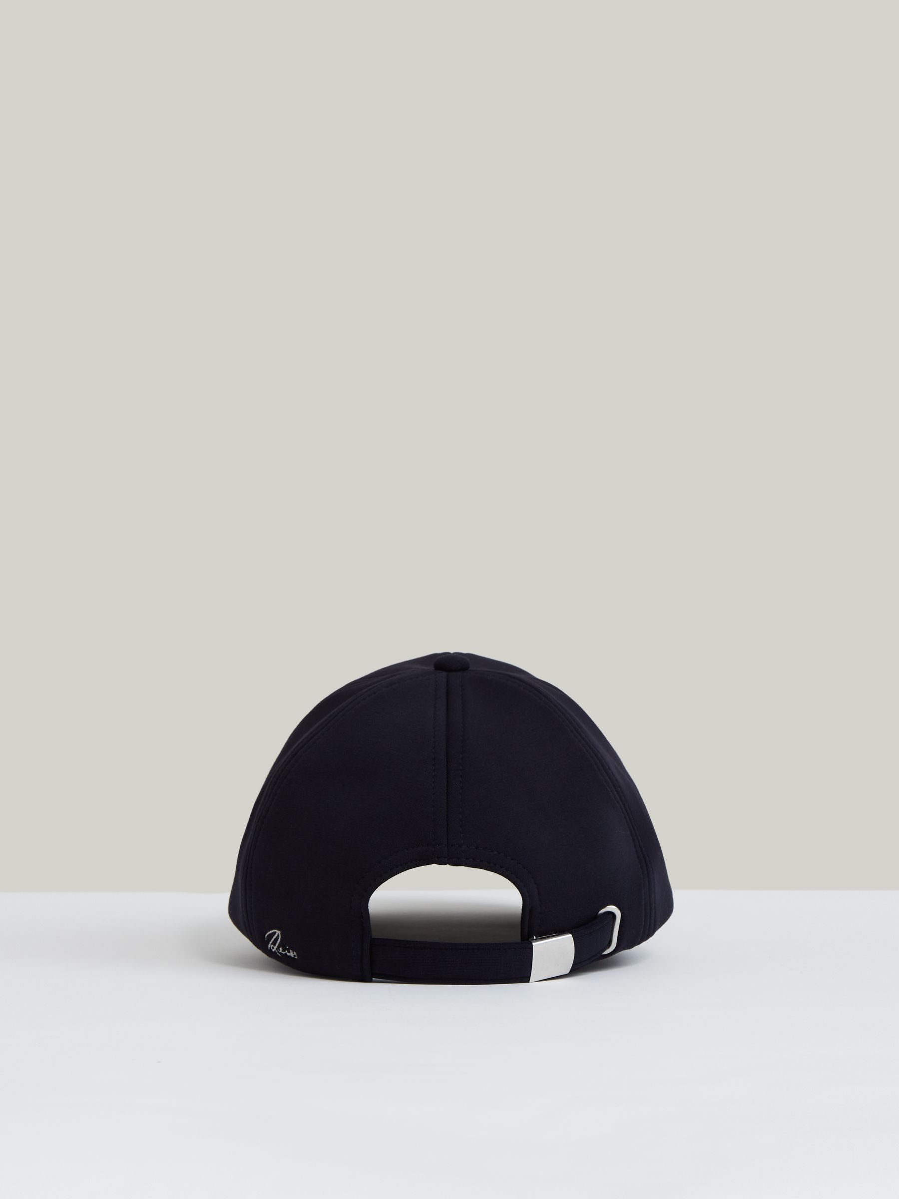 Jersey Logo-Embroidered Baseball Cap in Navy - Image 4 of 5