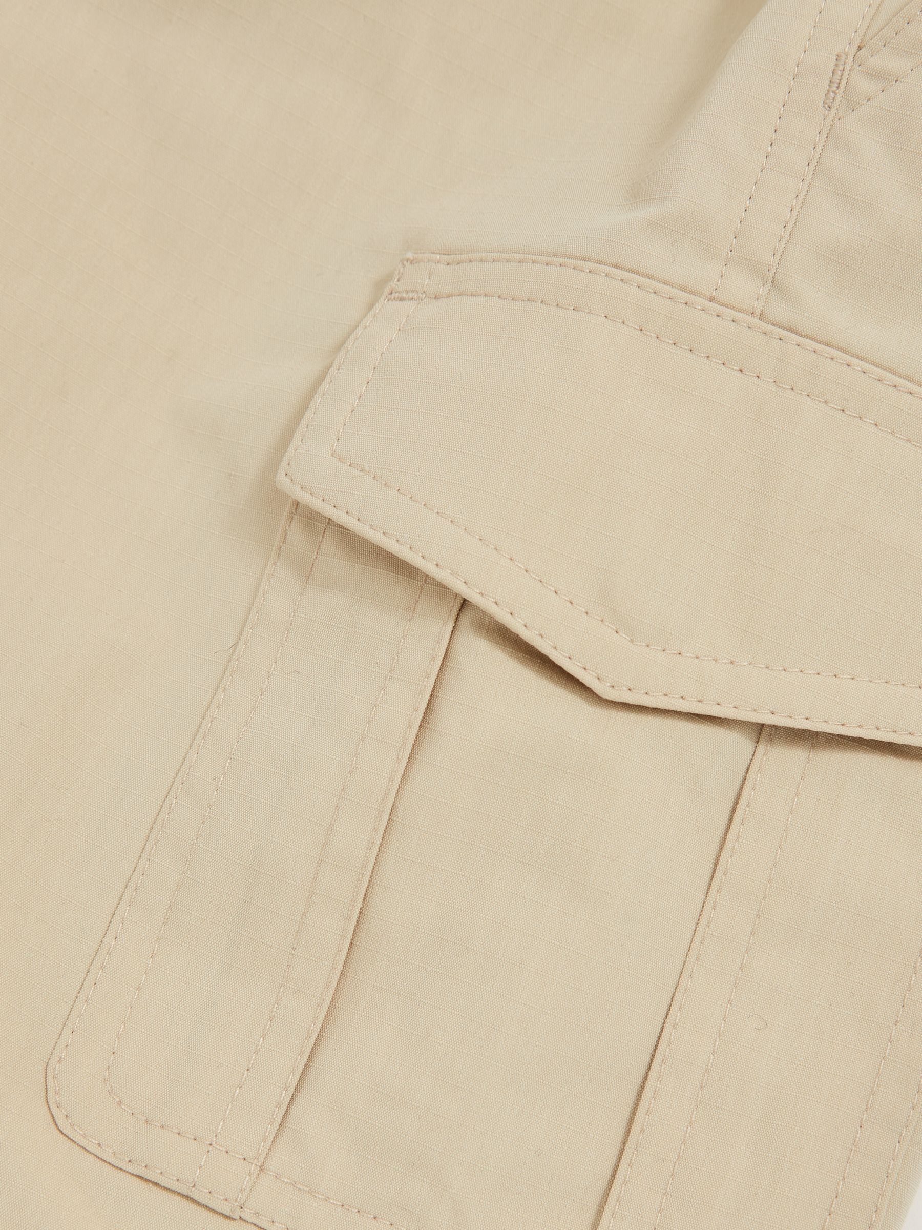 3-9 yrs Ripstop Cargo Shorts in Light Stone - Image 4 of 4