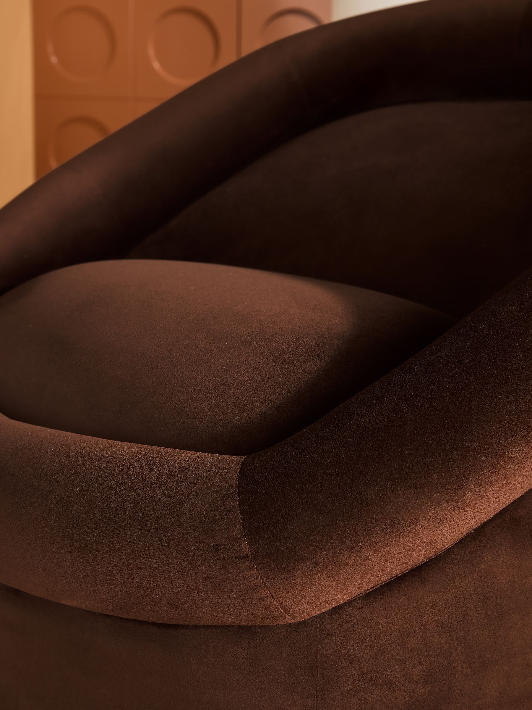 Seattle Accent Chair in Chocolate Brown - Image 2 of 6