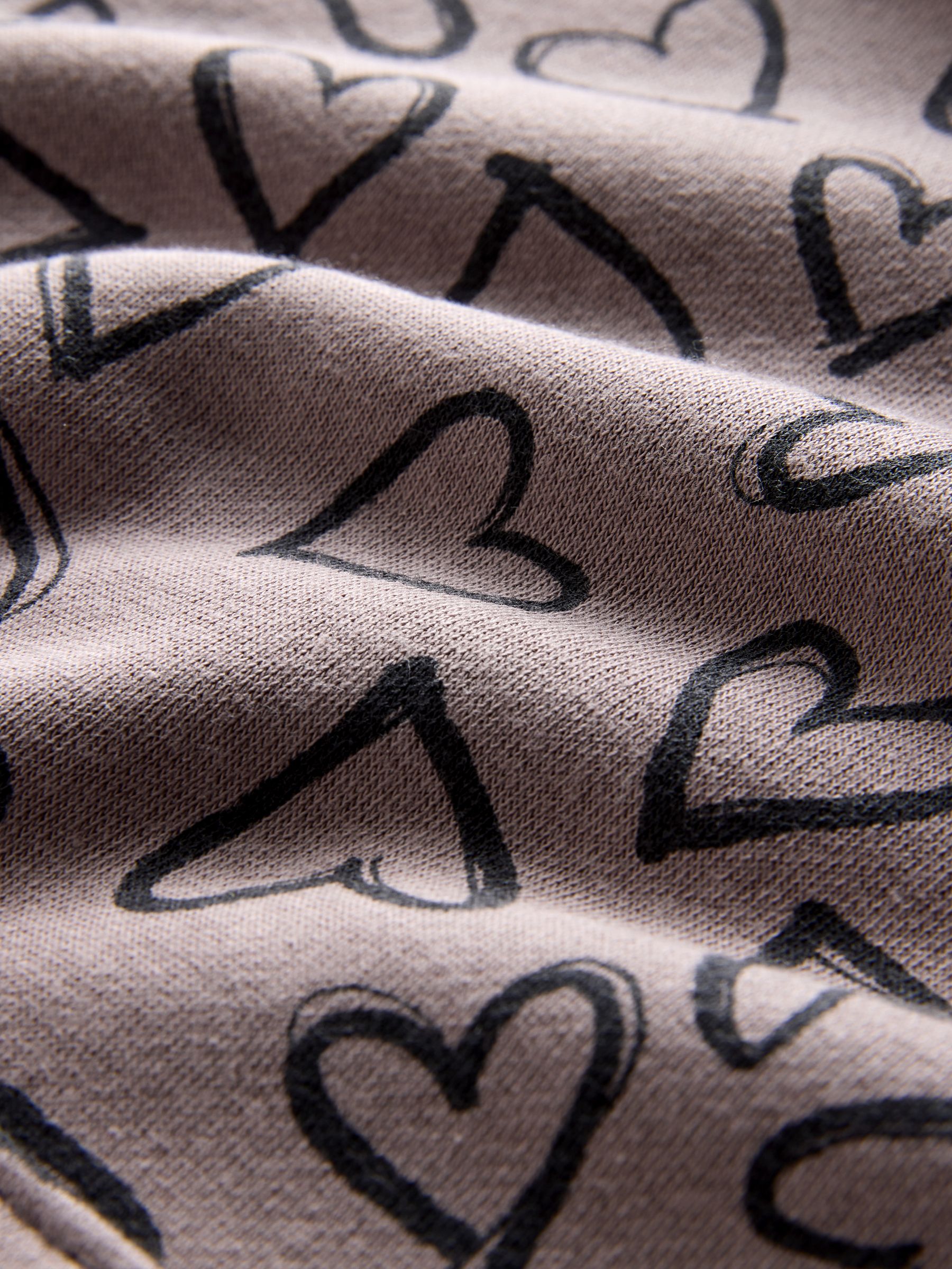 Brown/Pink/Cream/Grey Marl - 4 Pack Relaxed Hoodies - Image 7 of 7