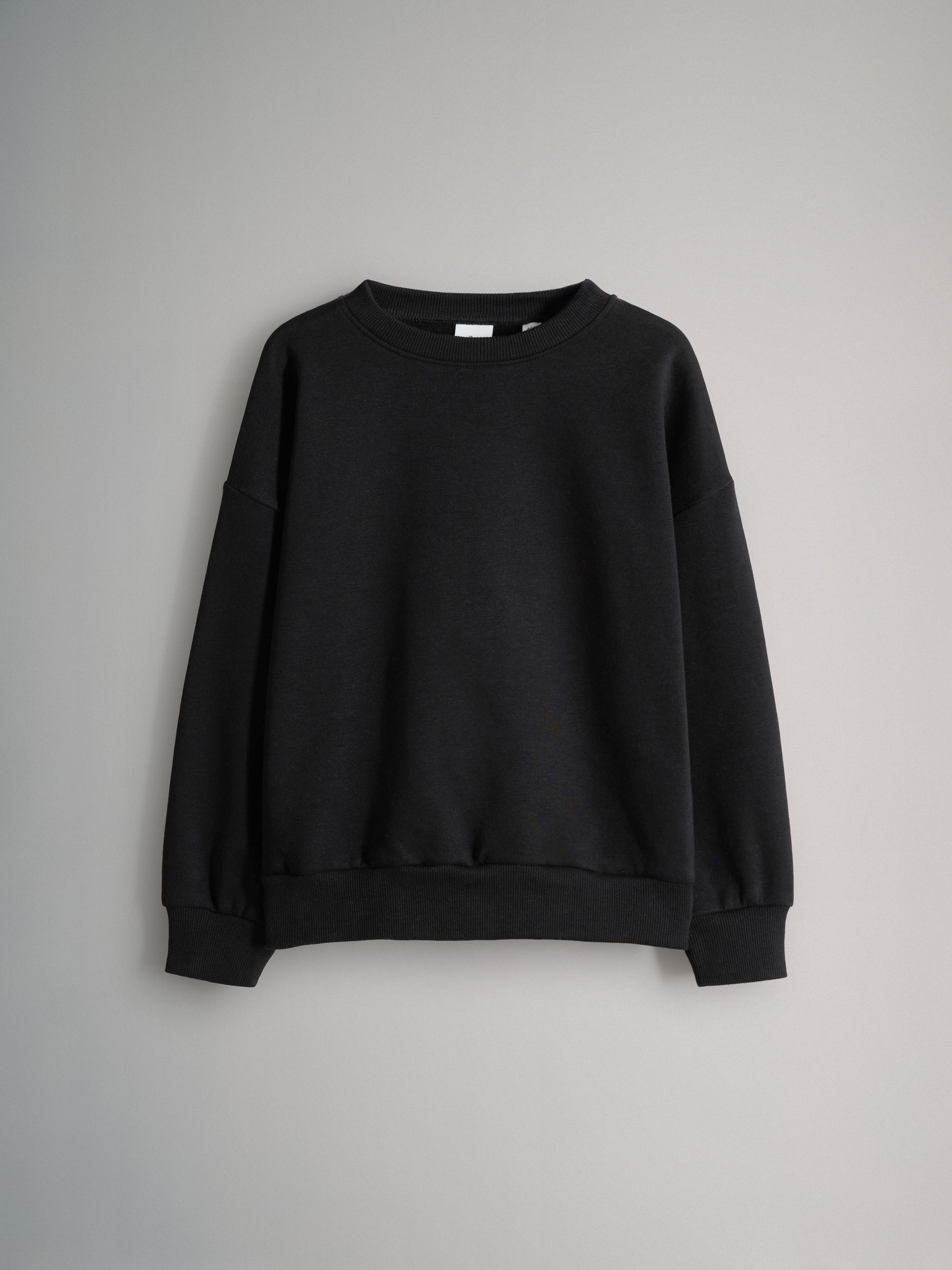 5 Piece Crew Neck Sweat Hoodie And Cuffed Leg Joggers Set - Image 2 of 8
