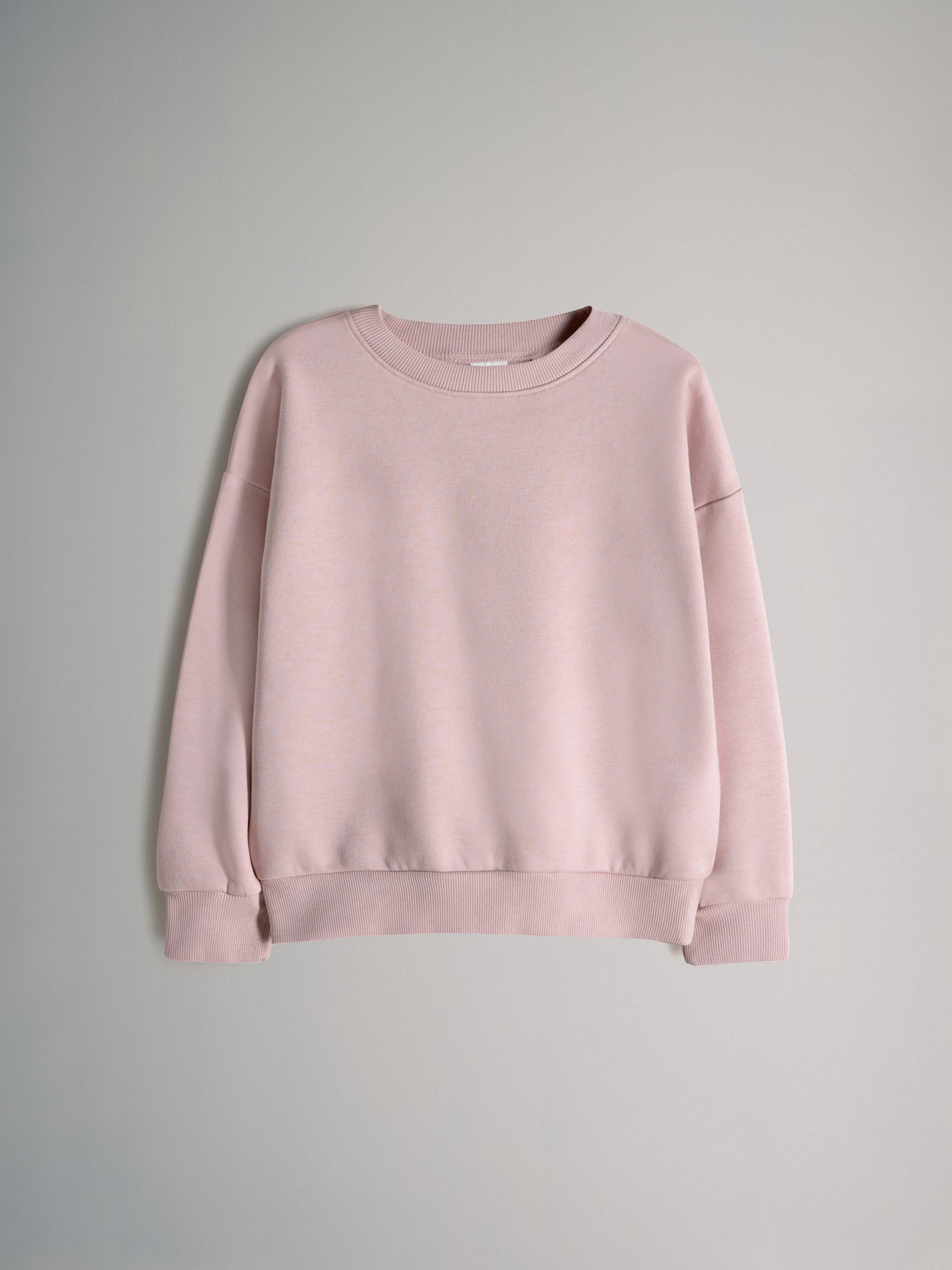 Pink/Spot/Brown 4 Pack Crew Neck Jersey Sweatshirts - Image 4 of 6