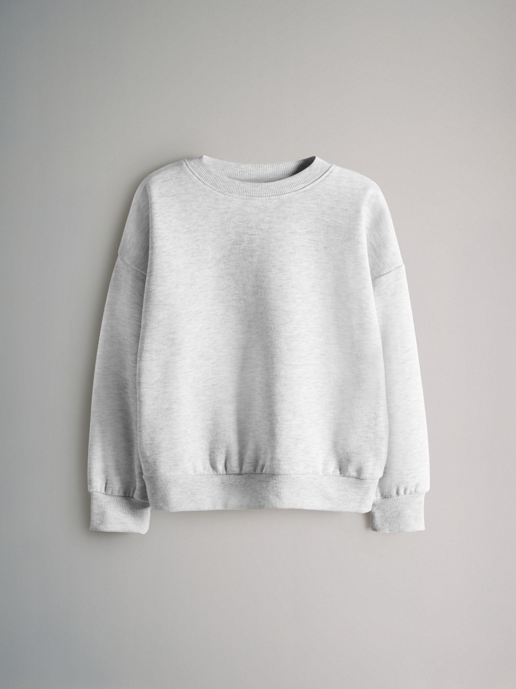 Black/Grey/Green - 4 Pack Crew Neck Jersey Sweatshirts - Image 2 of 7