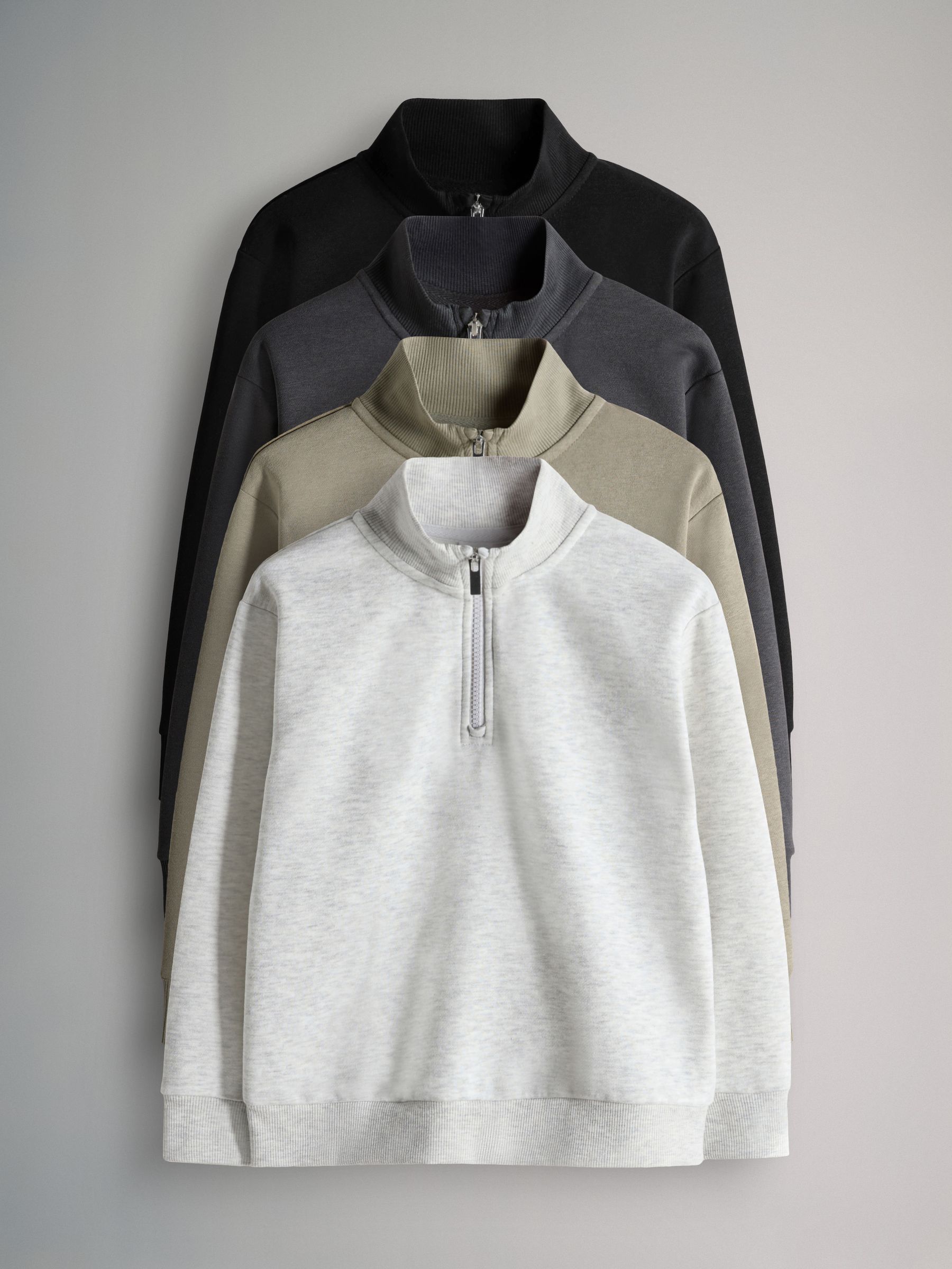 4 Pack Zip Neck Sweatshirts - Image 2 of 11