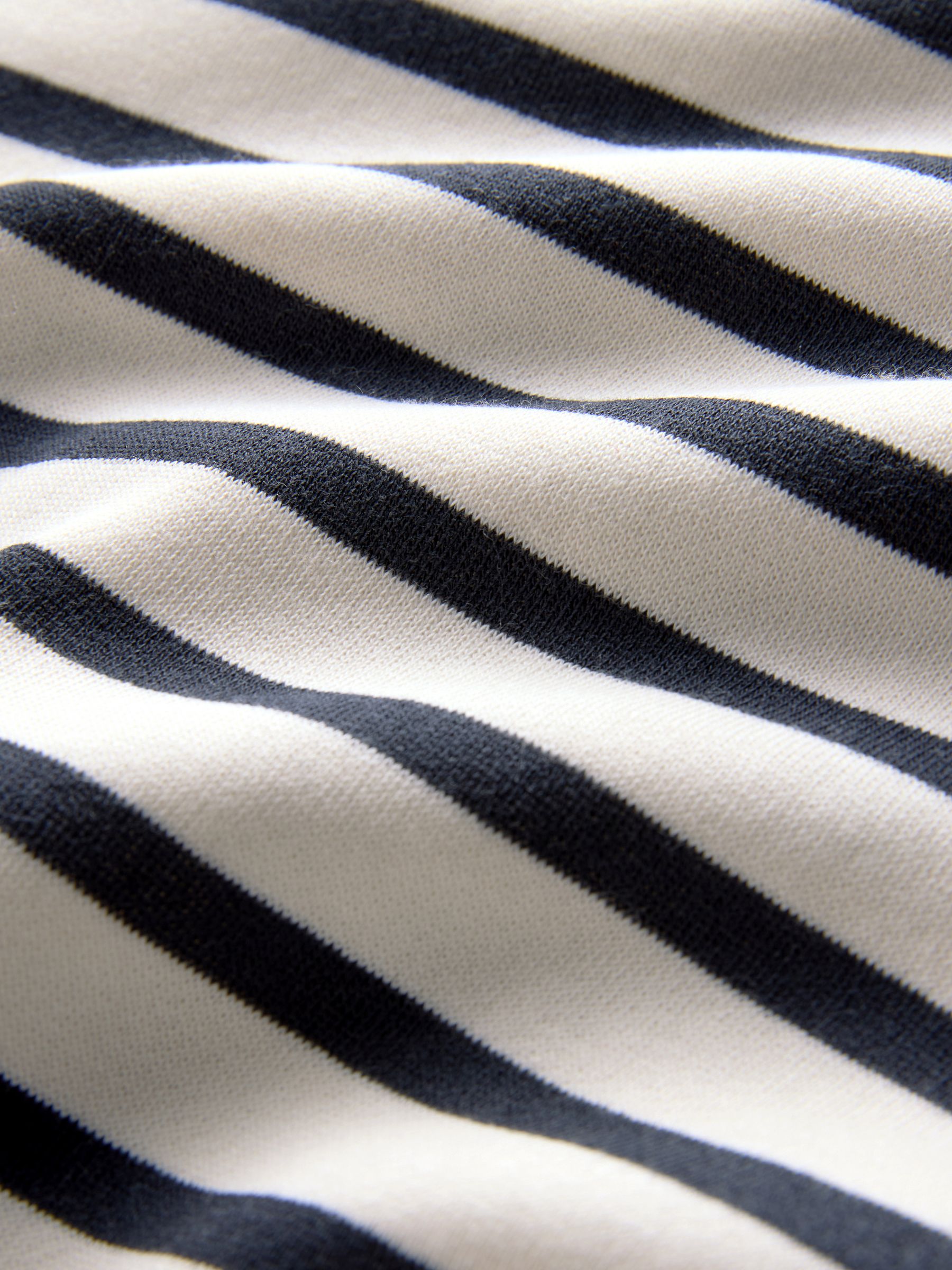 Brown/Cream/Stripe 3 Pack Relaxed Frill Sleeve Sweatshirts - Image 6 of 6