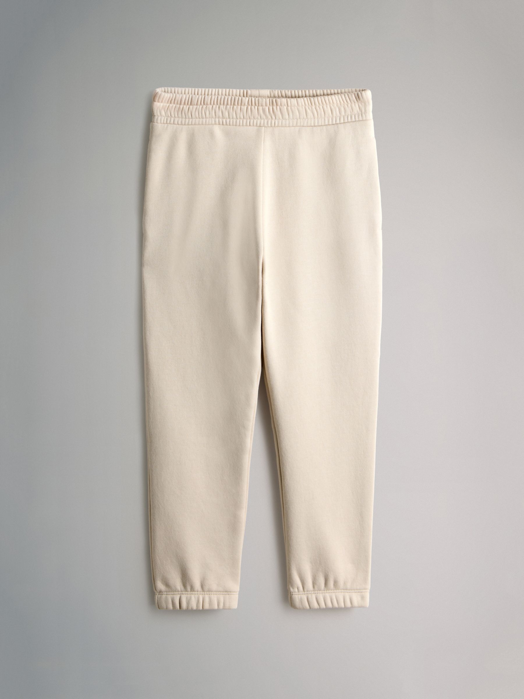 Blue/Cream/Grey - 4 Pack Cuffed Sweat Joggers - Image 2 of 7