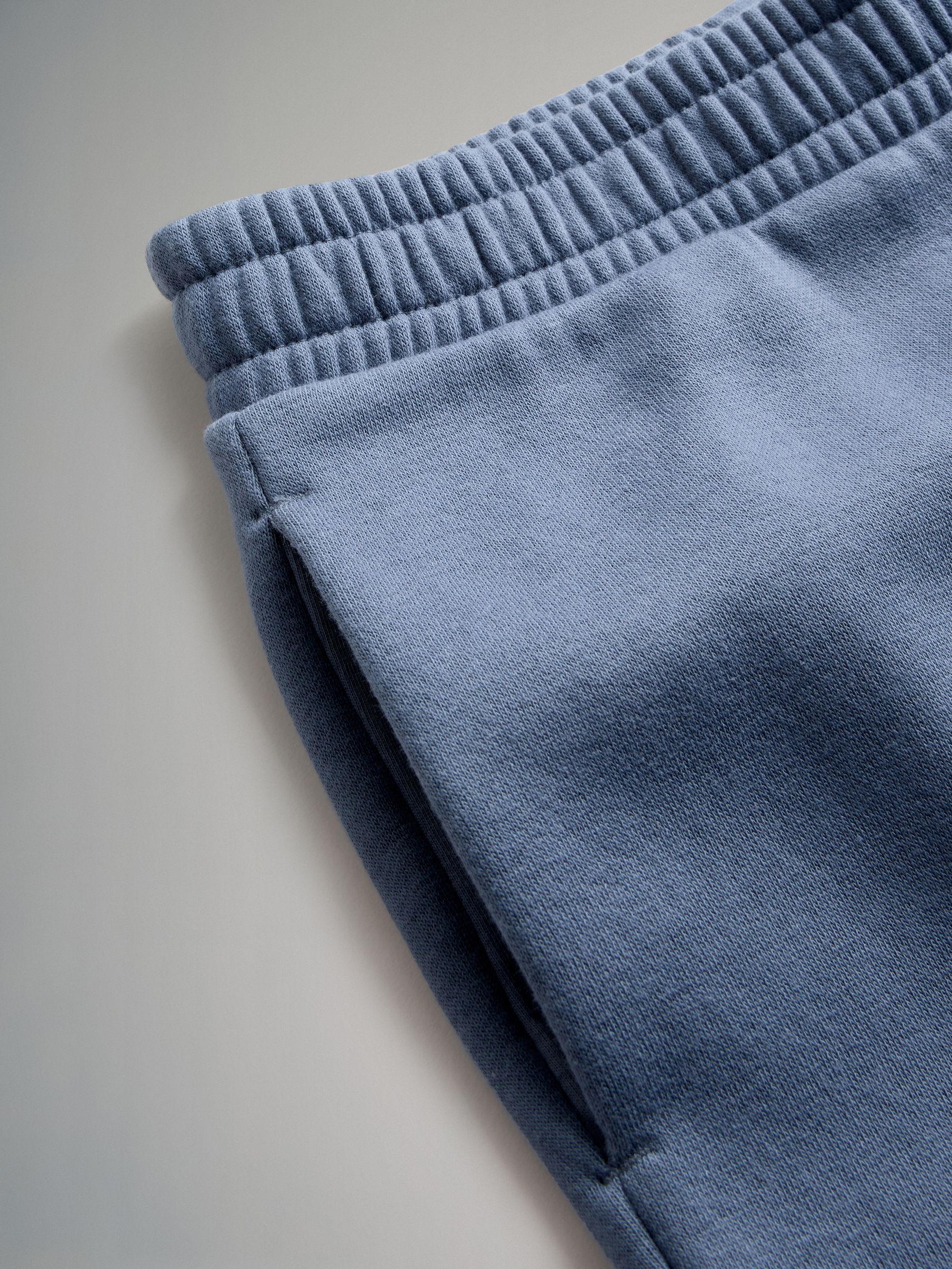 Blue/Cream/Grey 4 Pack Cuffed Sweat Joggers - Image 6 of 6