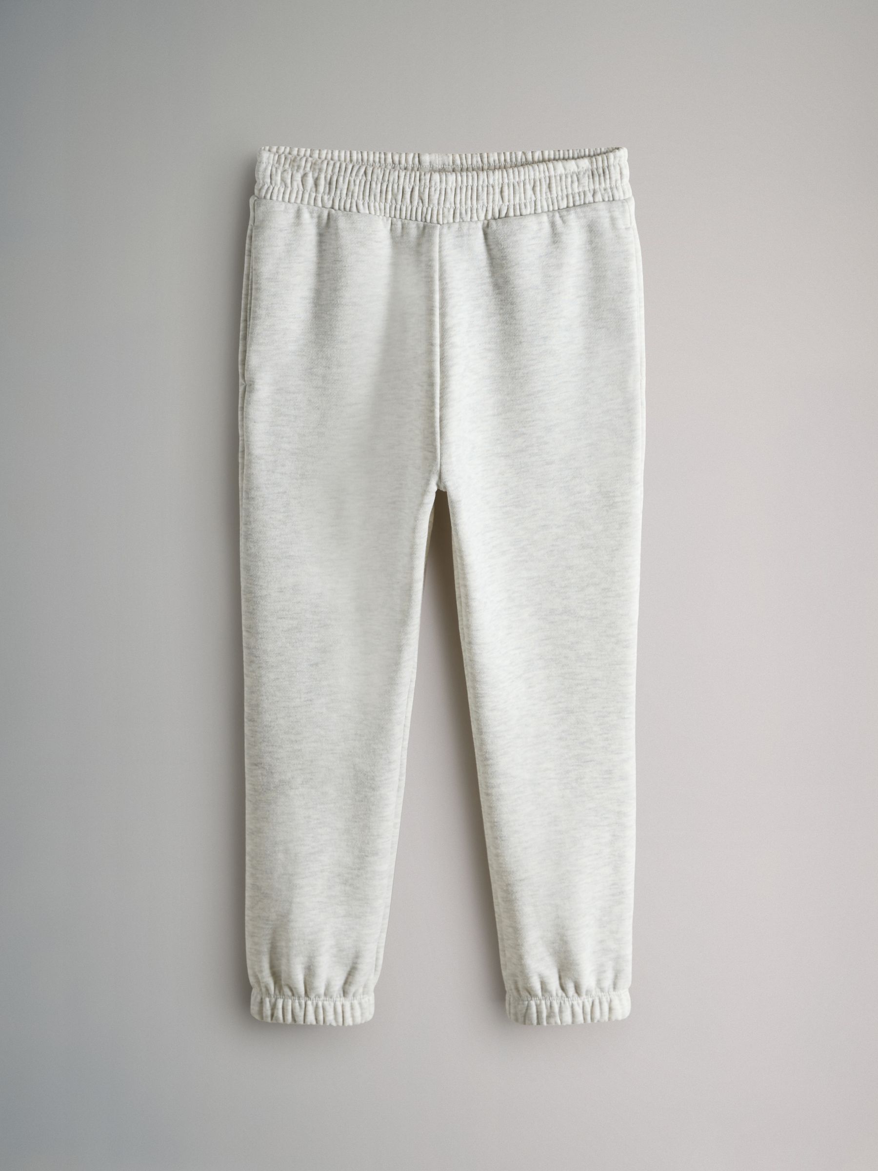 Brown/Pink/Cream/Grey Marl - 4 Pack Cuffed Sweat Joggers - Image 2 of 7