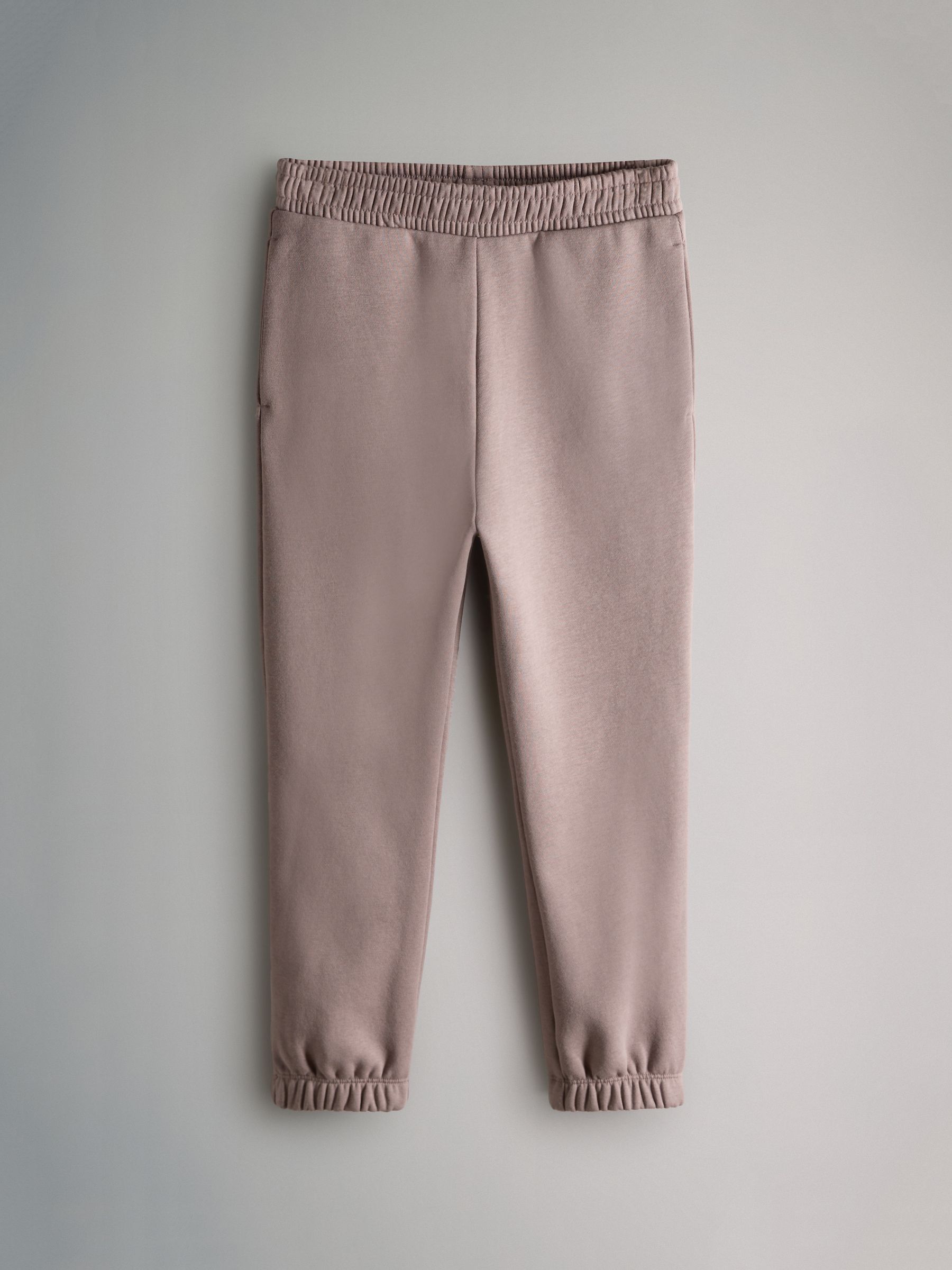 Brown/Pink/Cream/Grey Marl - 4 Pack Cuffed Sweat Joggers - Image 5 of 7