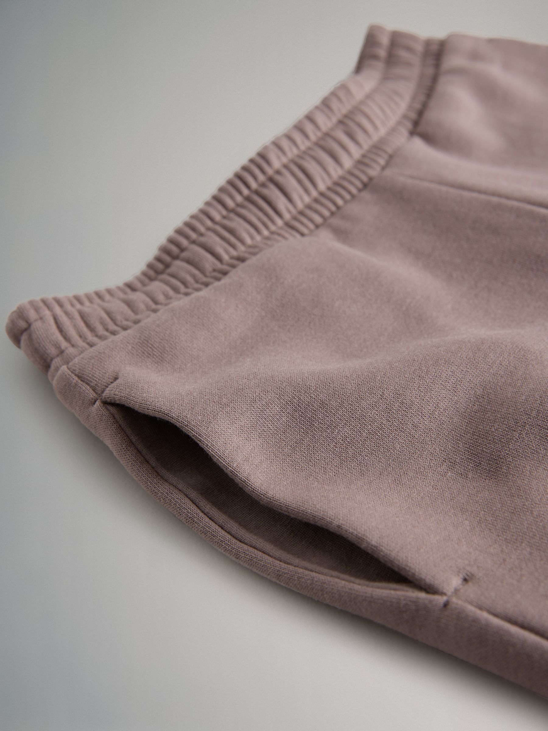 Brown/Pink/Cream/Grey Marl - 4 Pack Cuffed Sweat Joggers - Image 6 of 7