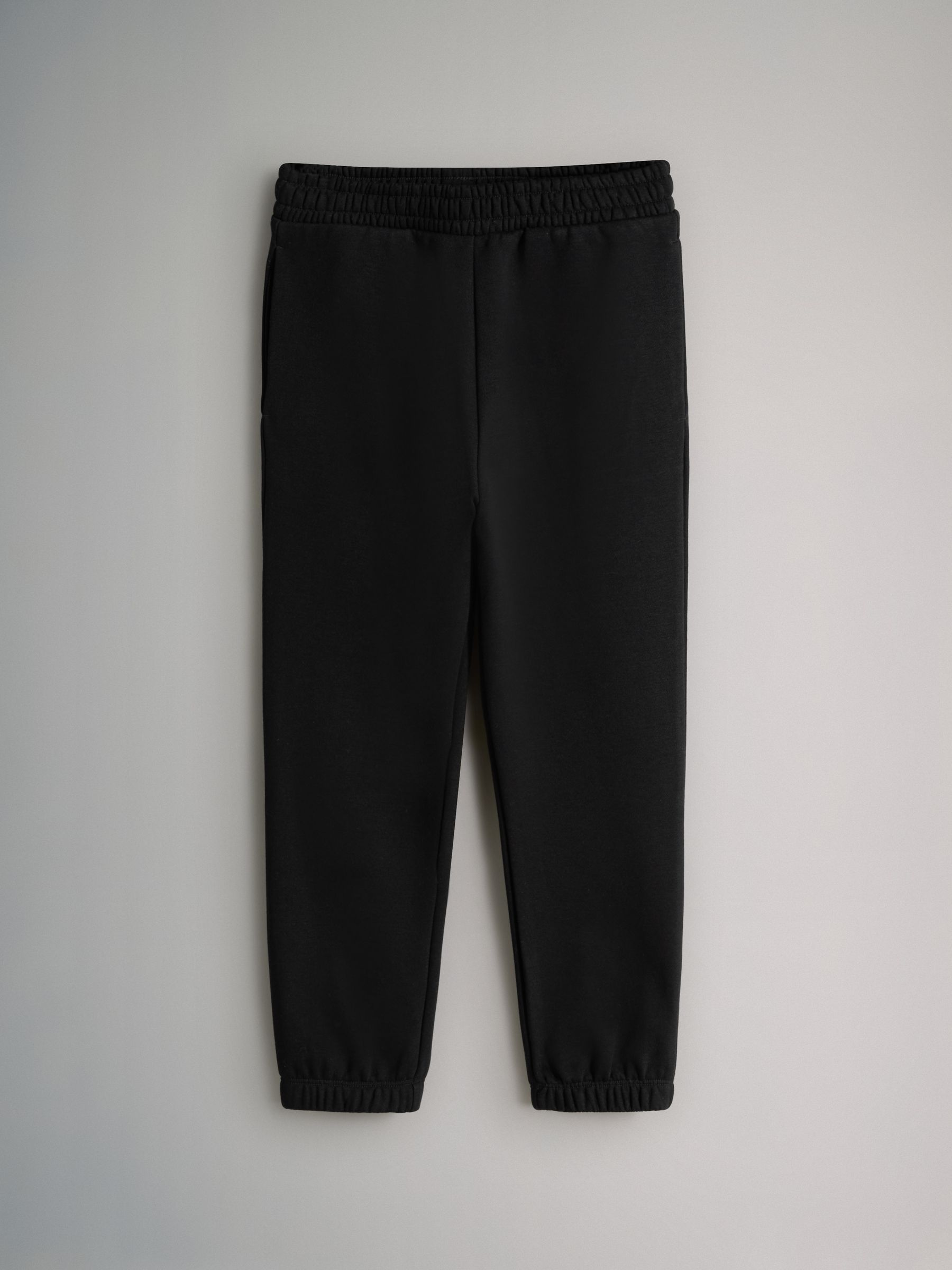 Black/Grey - 4 Pack Cuffed Sweat Joggers - Image 3 of 7