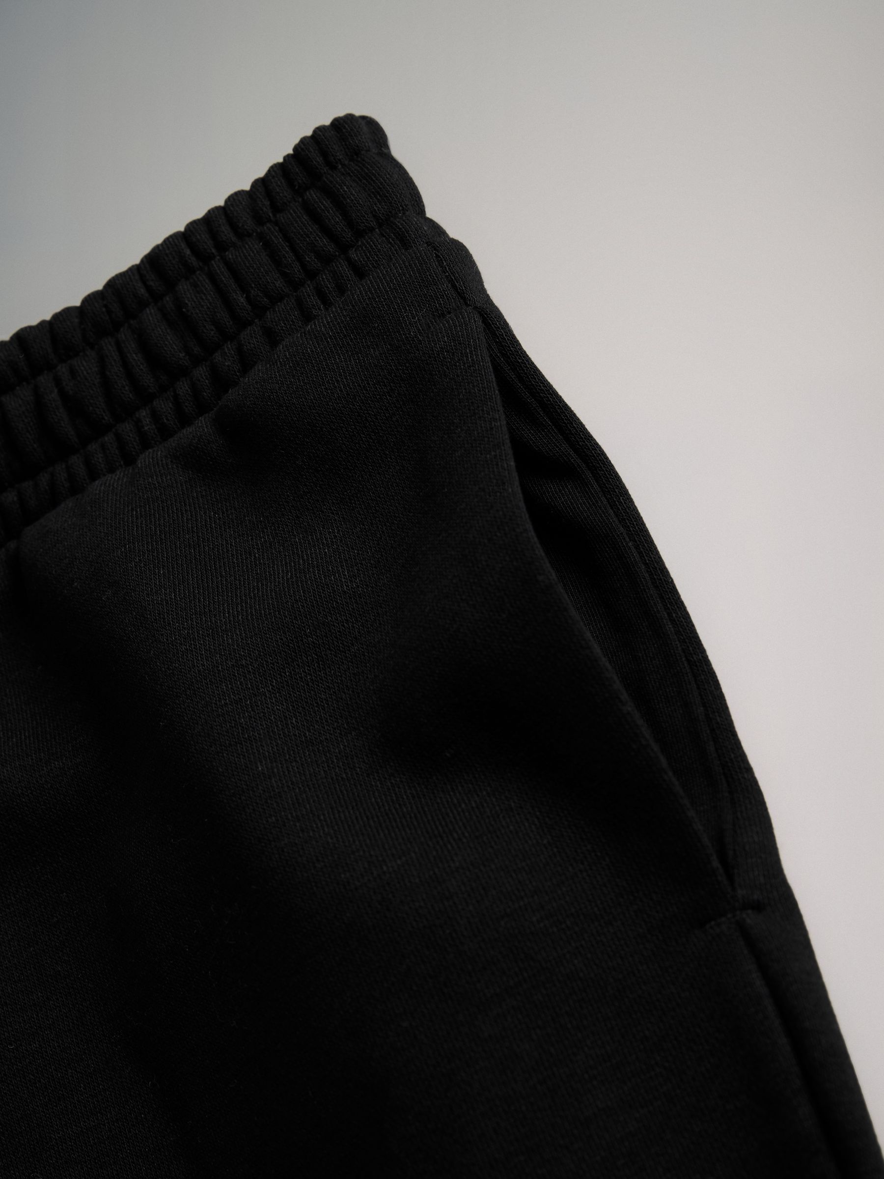 Black/Grey - 4 Pack Cuffed Sweat Joggers - Image 6 of 7