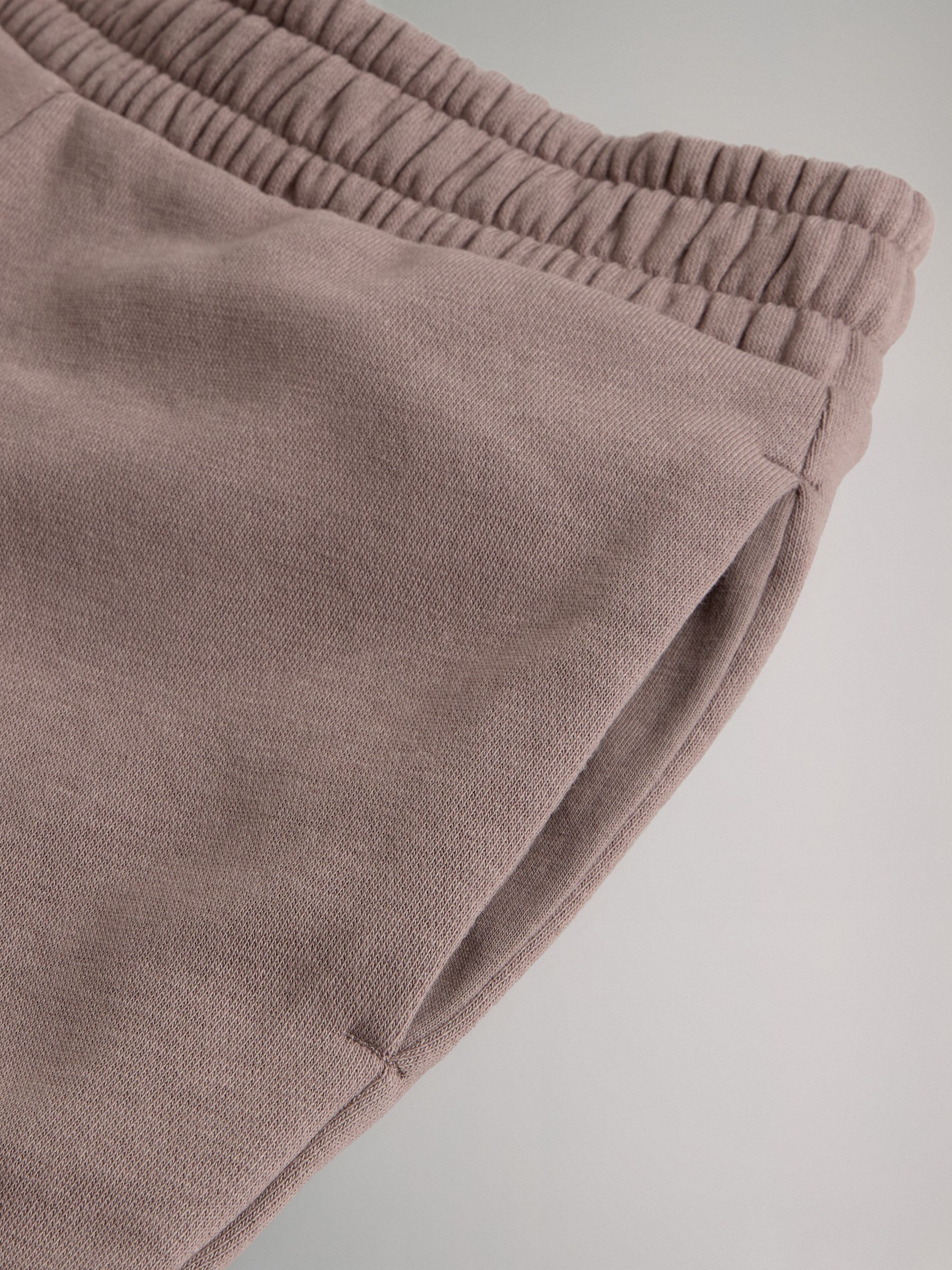 Black/Brown/Cream 4 Pack Cuffed Sweat Joggers - Image 6 of 6