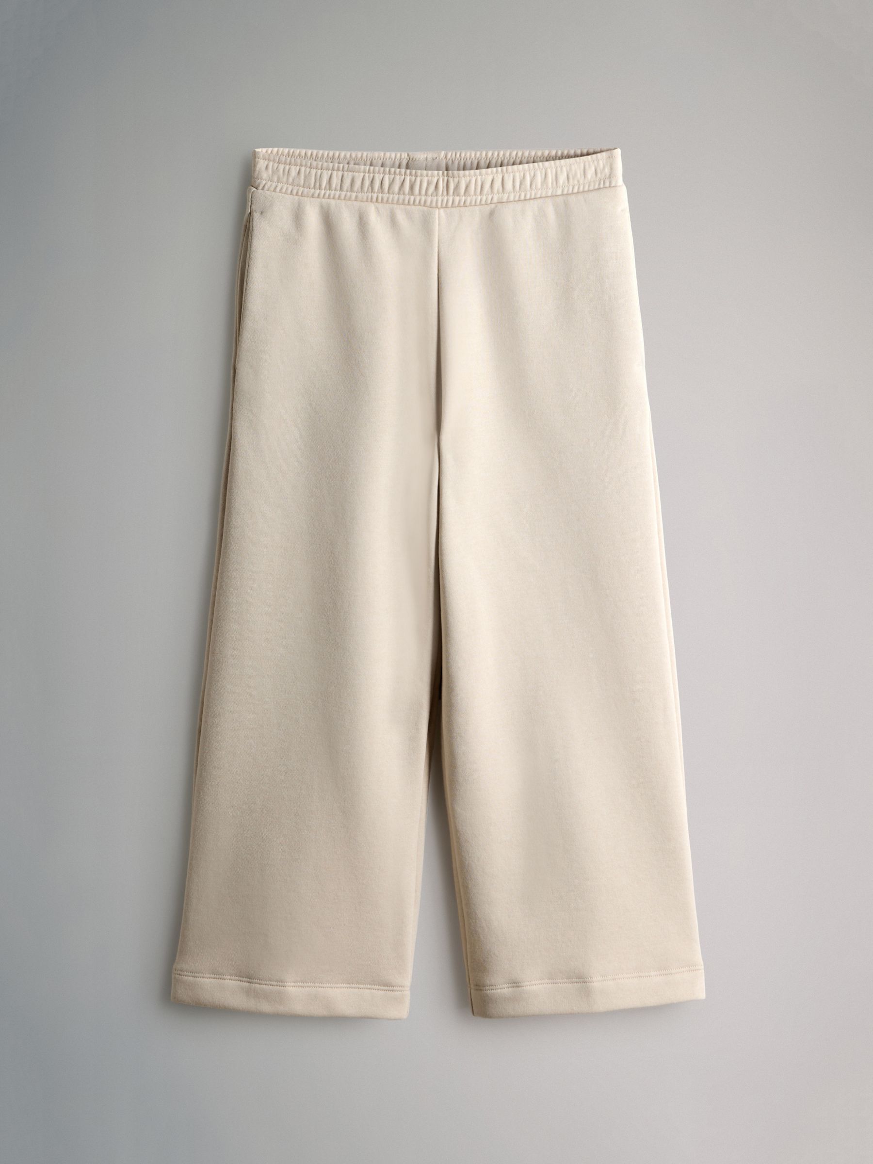 Black/Grey/Brown/Cream - 4 Pack Wide Leg Jersey Joggers - Image 3 of 6