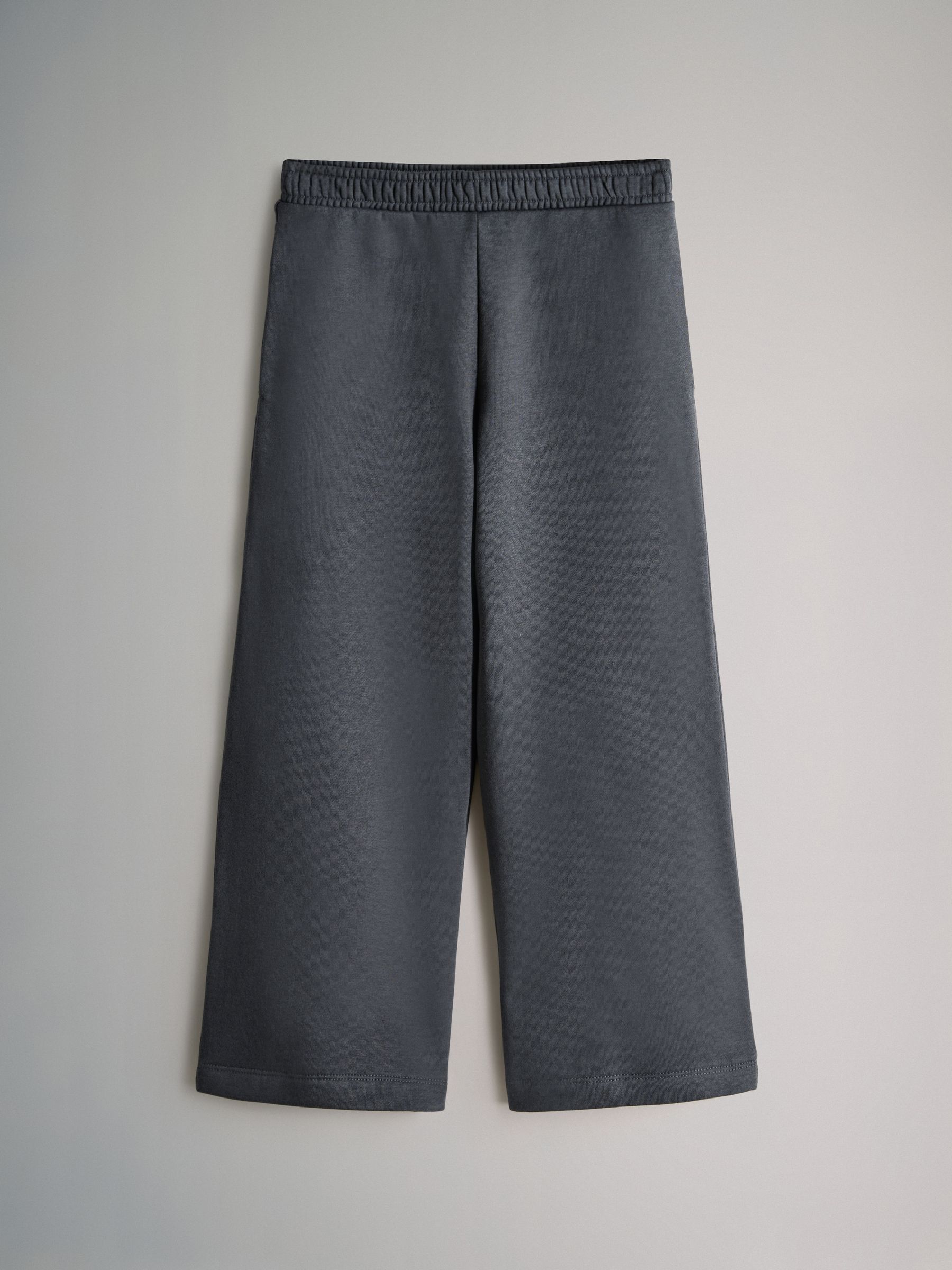 Black/Grey - 4 Pack Wide Leg Jersey Joggers - Image 4 of 7