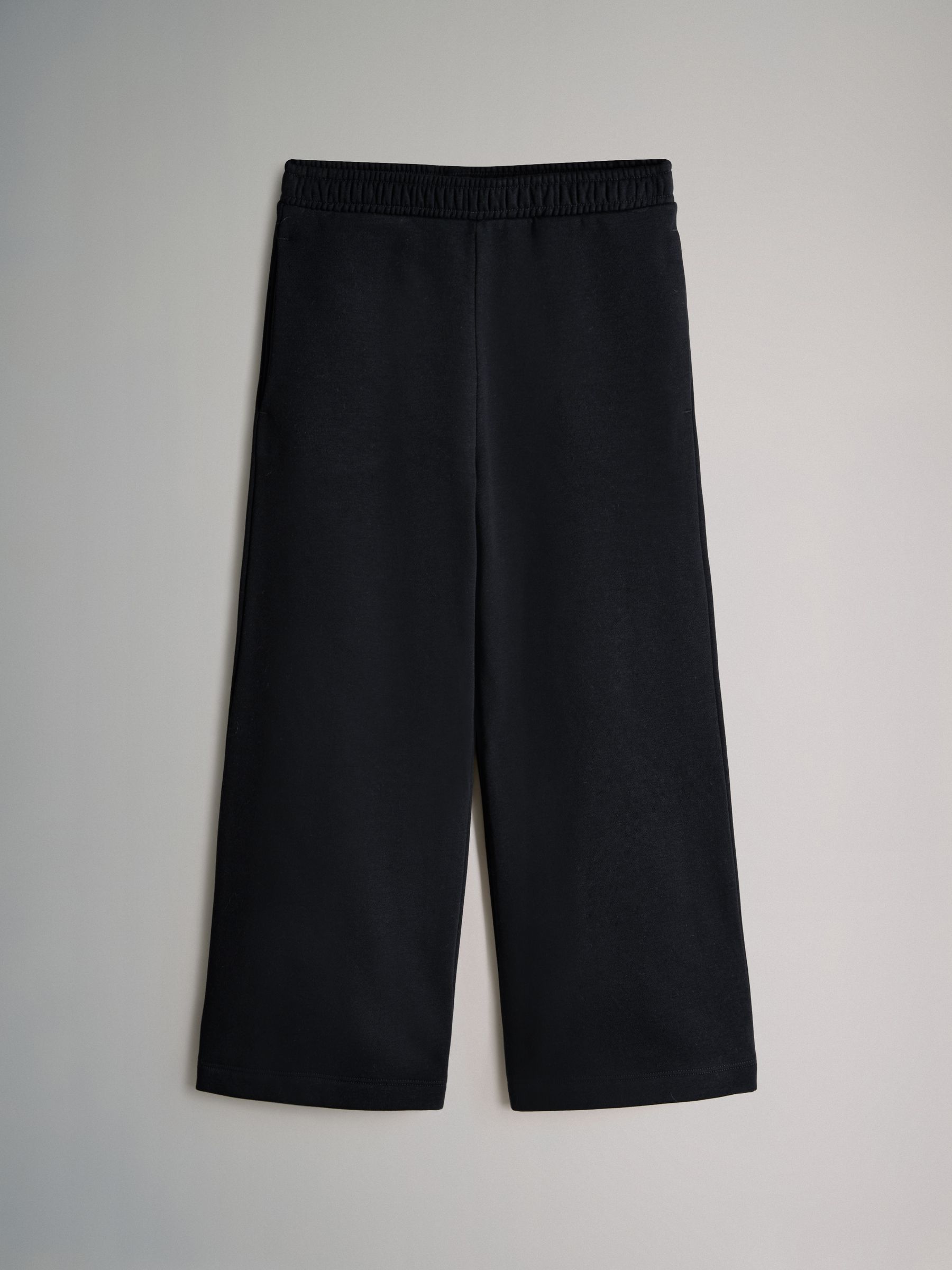 Black/Grey - 4 Pack Wide Leg Jersey Joggers - Image 5 of 7