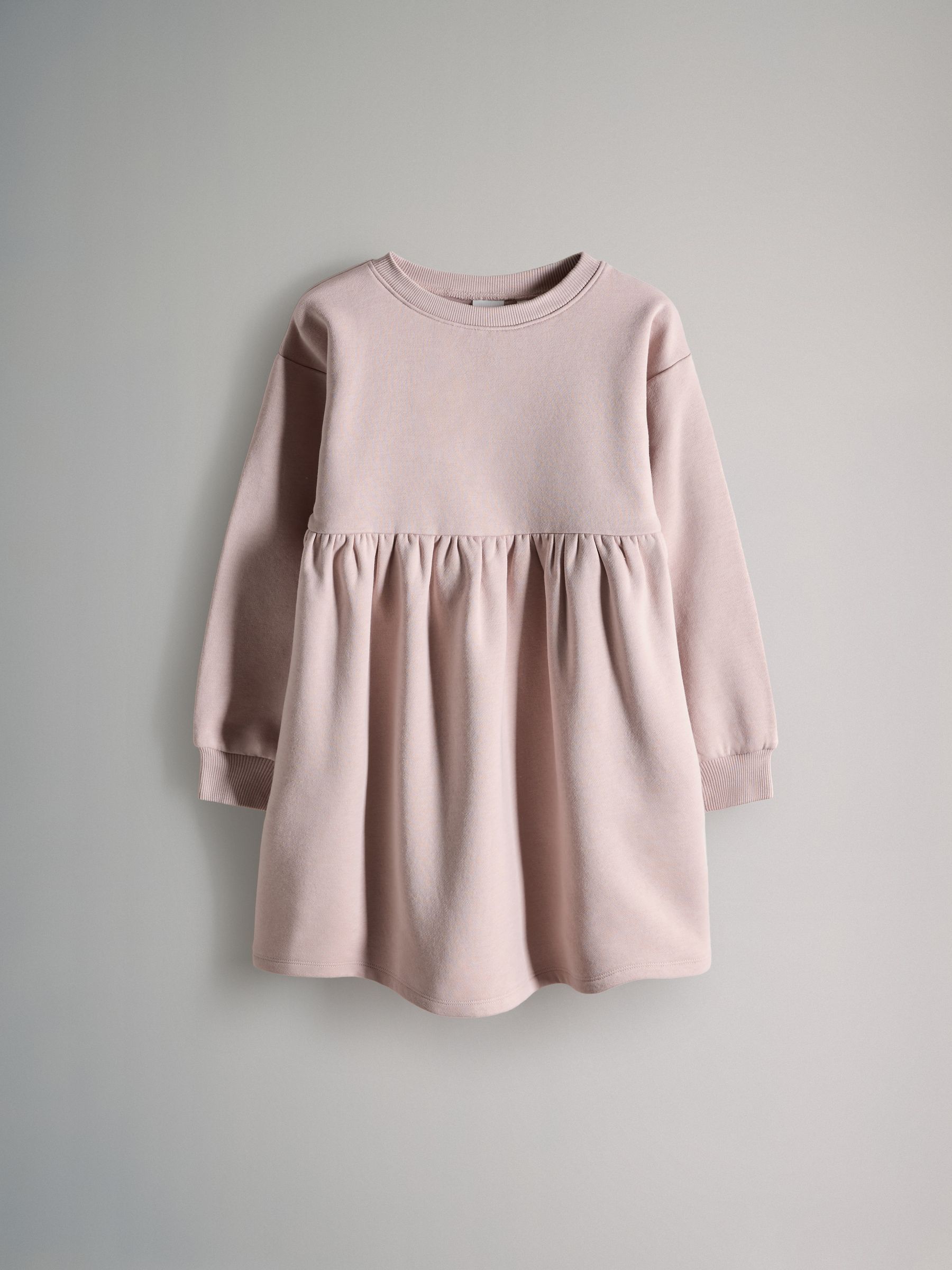 Pink/Brown/Cream - 4 Pack Sweat Dresses - Image 6 of 10