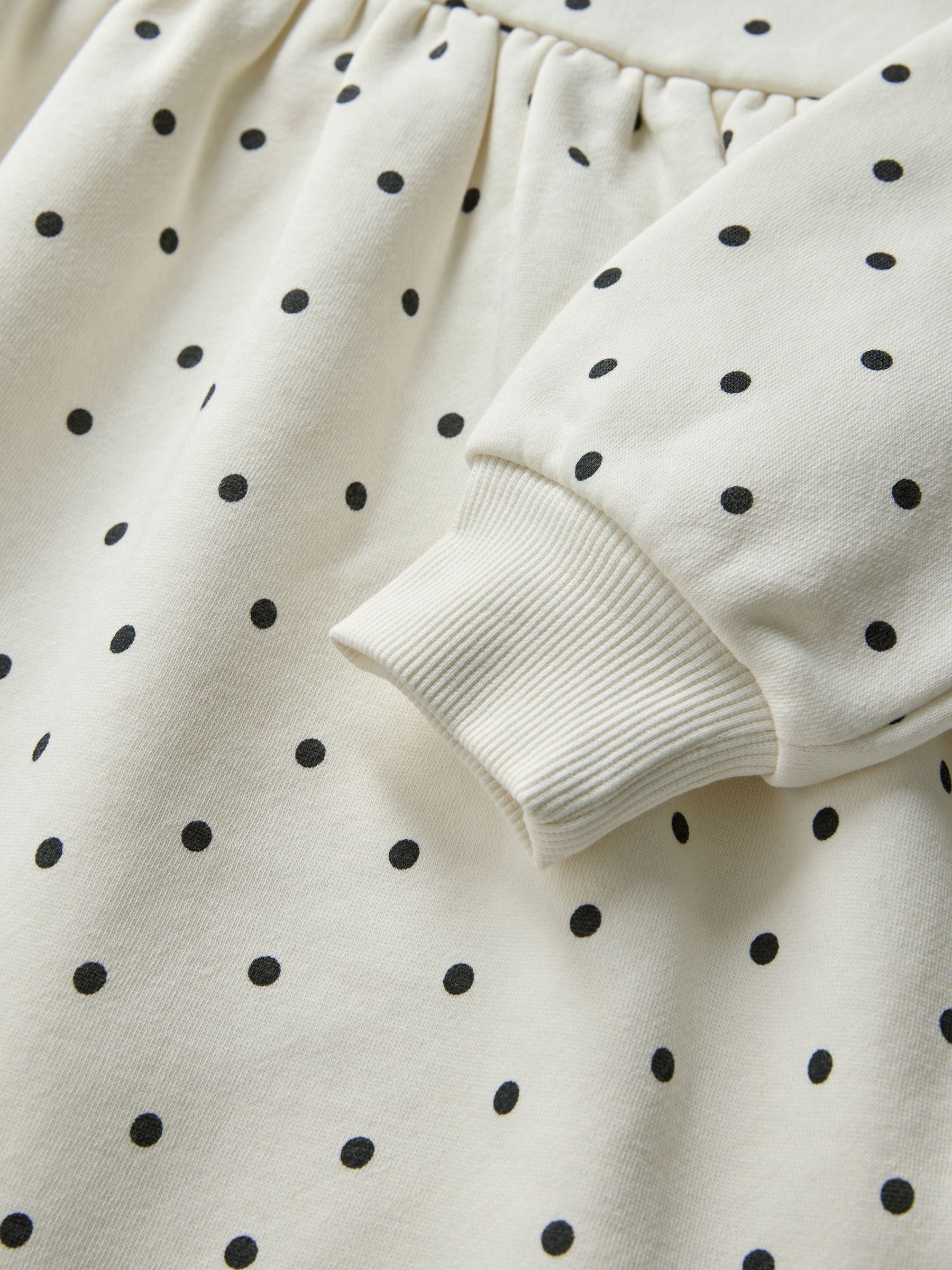 Pink/Brown/Cream Sweat Dresses 3 Pack - Image 6 of 6