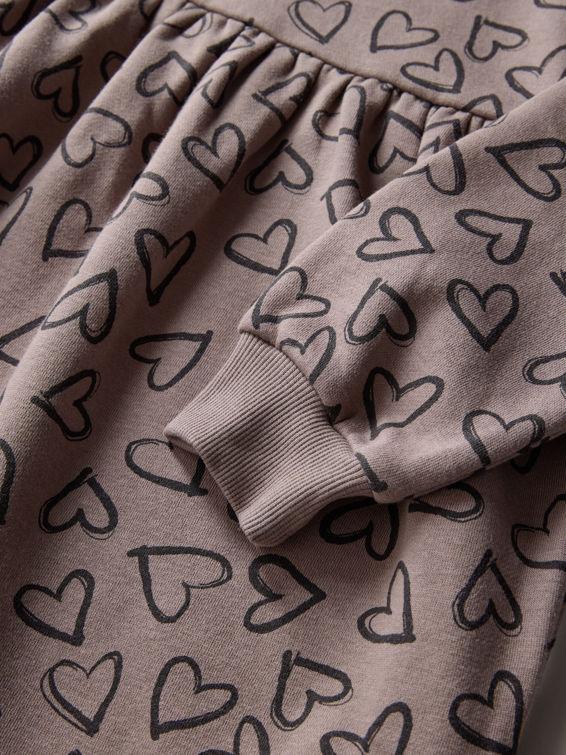 Grey/Stone - 4 Pack Sweat Dresses - Image 6 of 7