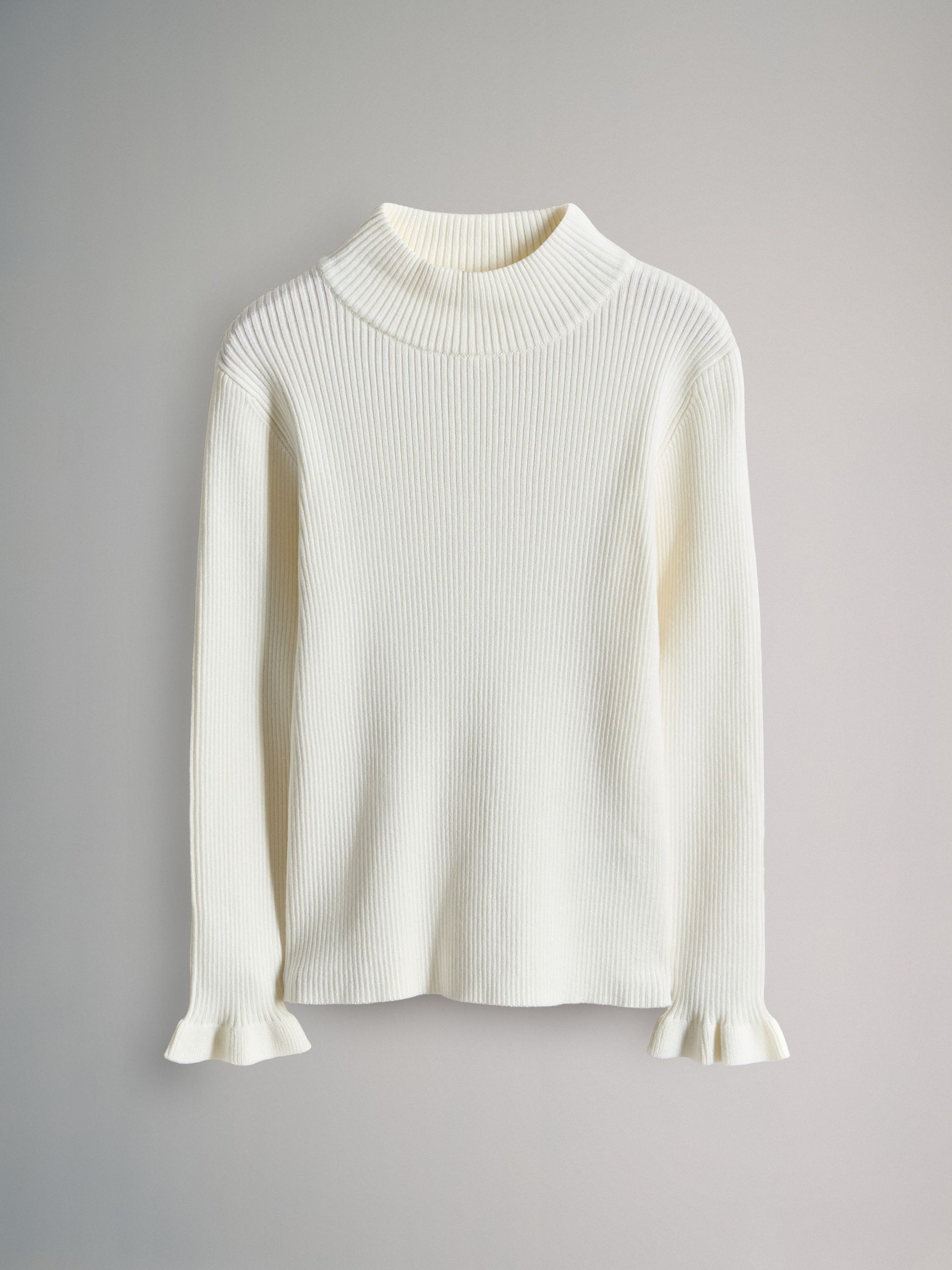 3 Pack Rib Knit Roll Neck Jumpers - Image 2 of 6