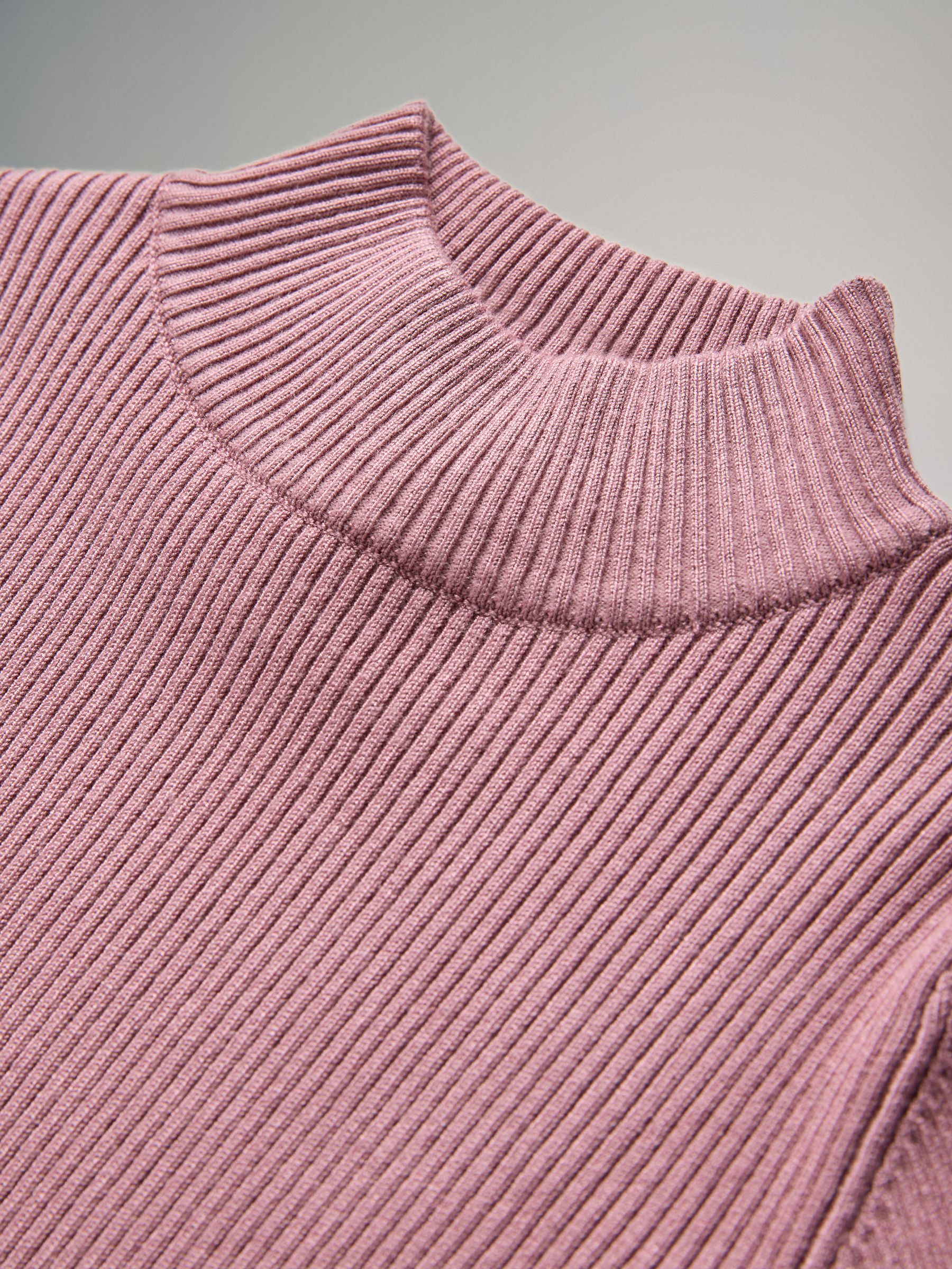 3 Pack Rib Knit Roll Neck Jumpers - Image 5 of 6